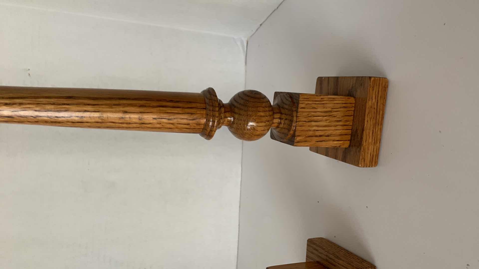 Photo 2 of WOODEN CANDLE STICKS 23” TALL