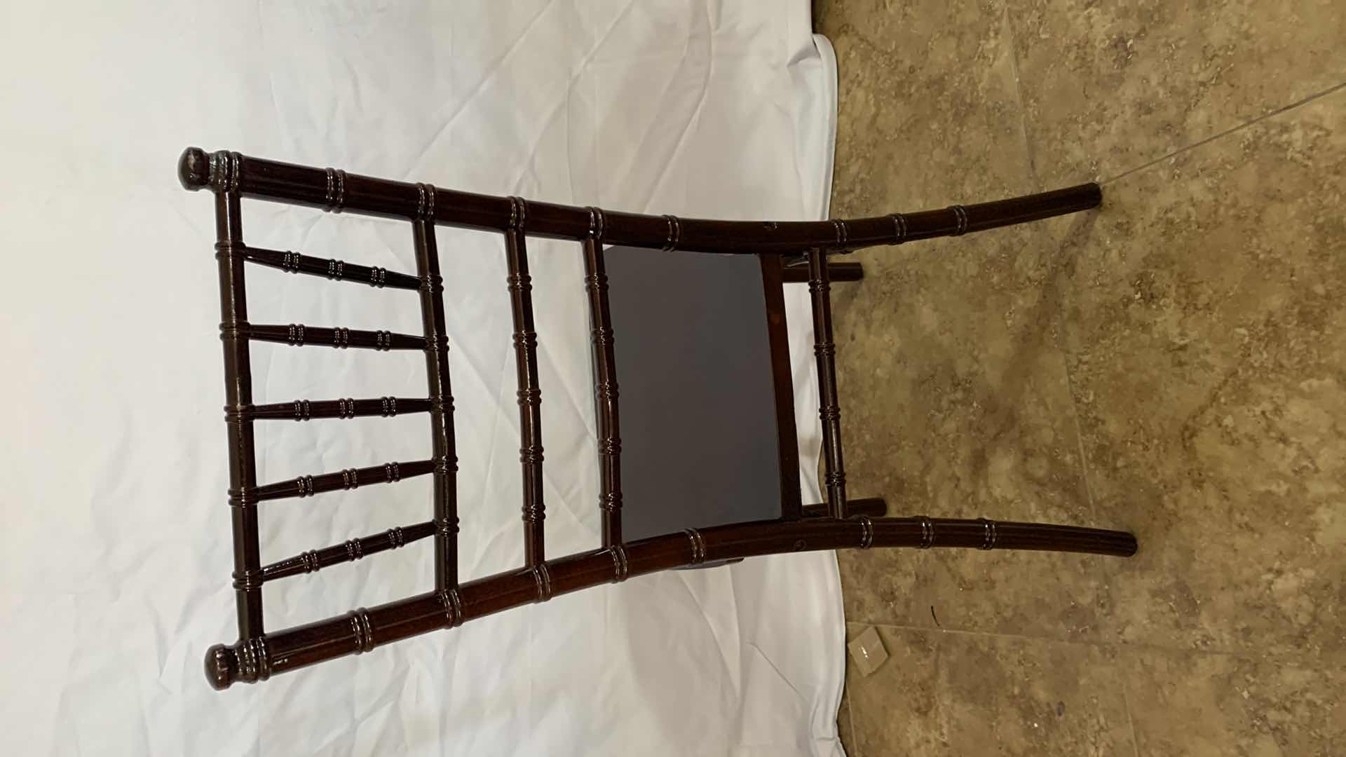 Photo 3 of LEGACY WALNUT CHAIVARI DINING CHAIR 36” TALL