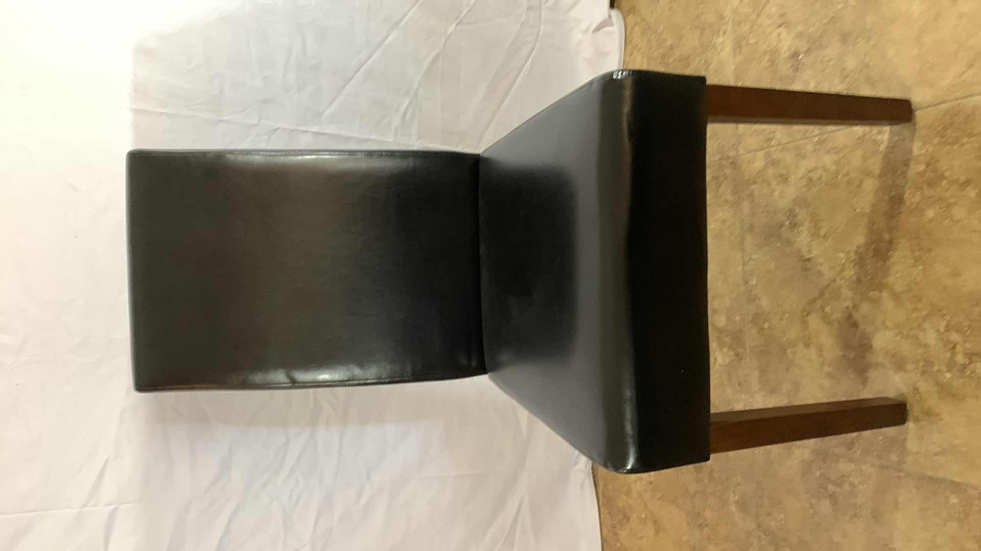 Photo 1 of FAUX LEATHER HIBACK DINING CHAIR 40” TALL