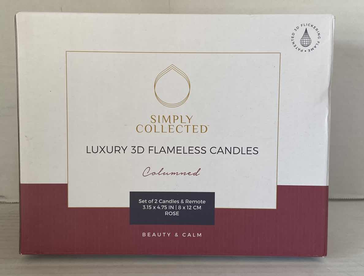 Photo 1 of SIMPLY COLLECTED LUXURY 3D FLAMELESS CANDLES