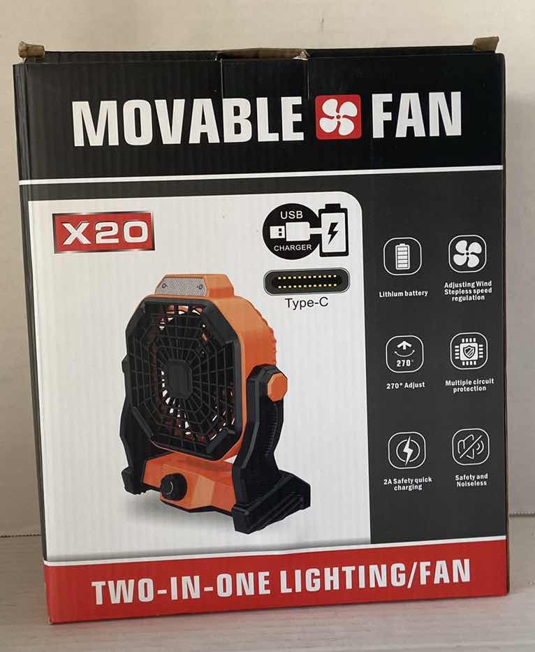 Photo 1 of MOVABLE FAN TWO IN ONE LIGHTING/FAN