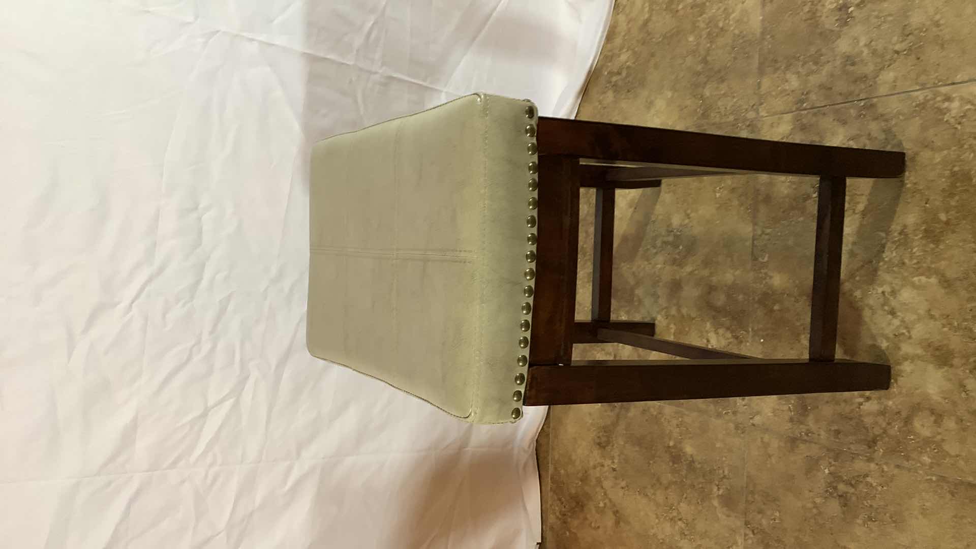 Photo 3 of LINON BACKLESS COUNTER STOOL 27” TALL