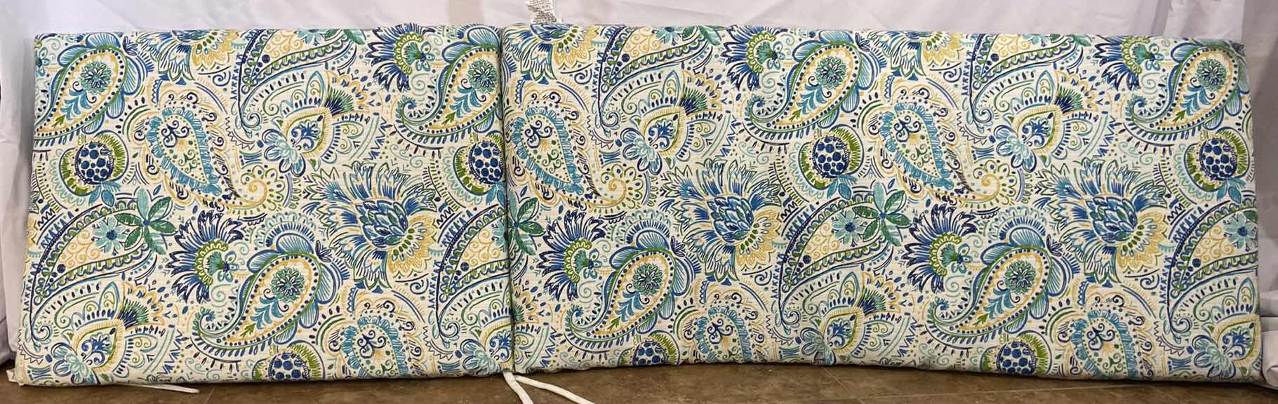 Photo 1 of PATIO CHASE SEAT CUSHION 70” X 21.5” POLYESTER MATERIAL