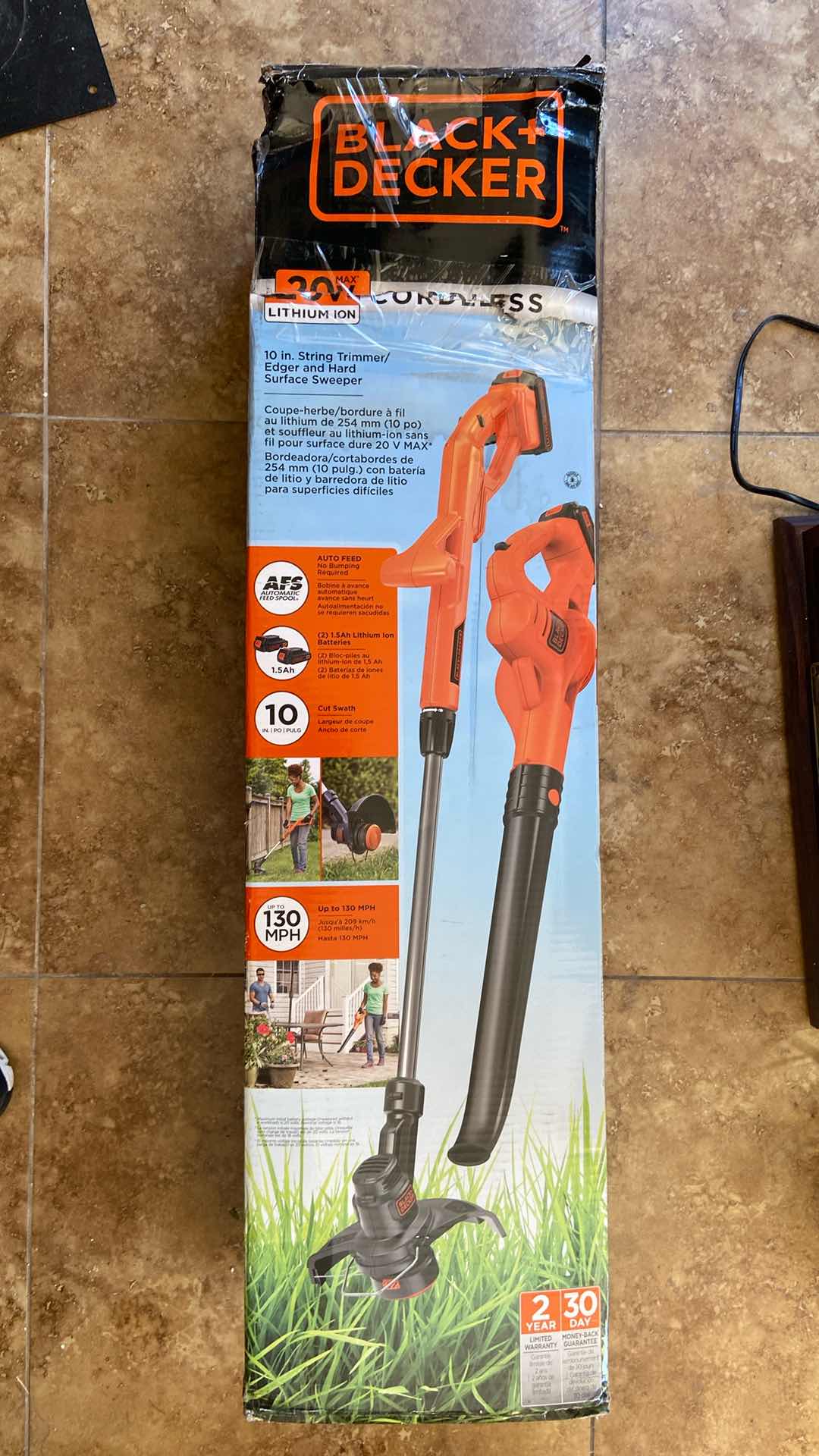 Photo 1 of BLACK AND DECKER WEEDWACKER AND DRIVEWAY SWEEPER