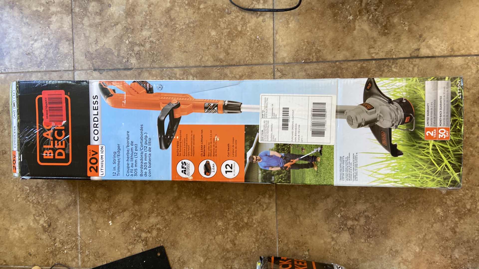 Photo 1 of BLACK AND DECKER CORDLESS WEED WACKER