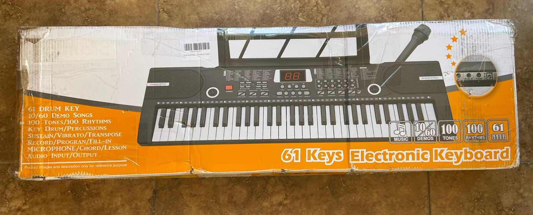 Photo 1 of ELECTRONIC KEYBOARD