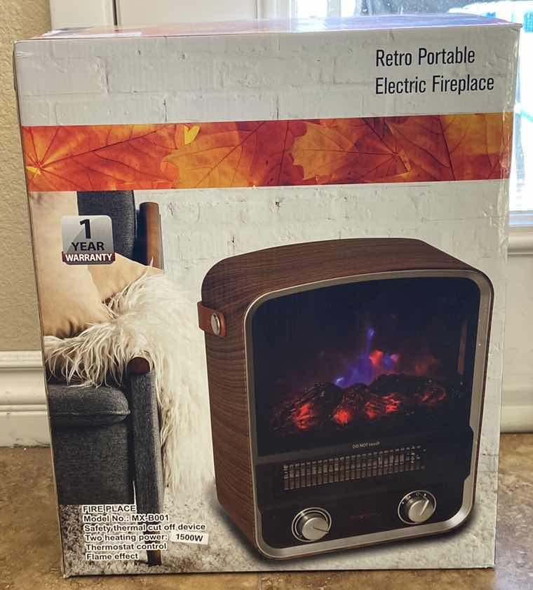 Photo 1 of RETRO PORTABLE ELECTRIC FIREPLACE