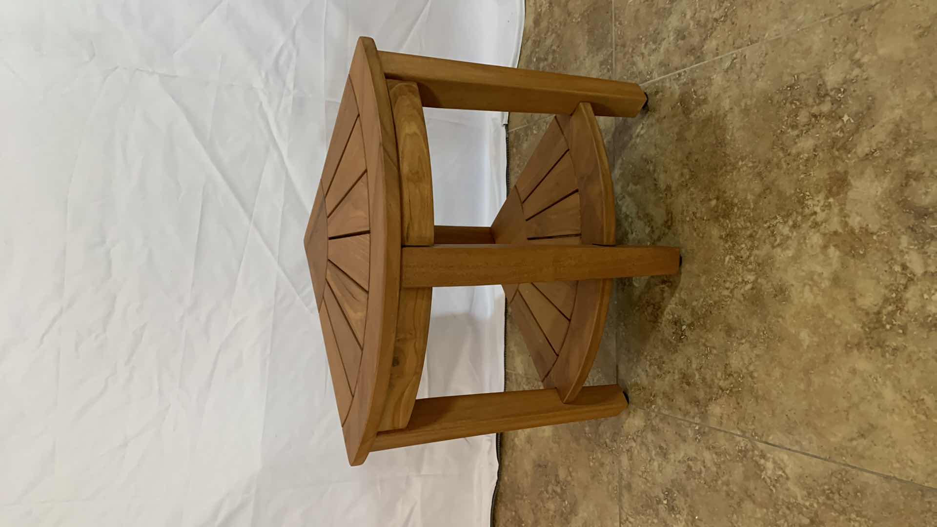 Photo 1 of BAMBOO CORNER SHOWER SEAT 22” X 15” H 18”