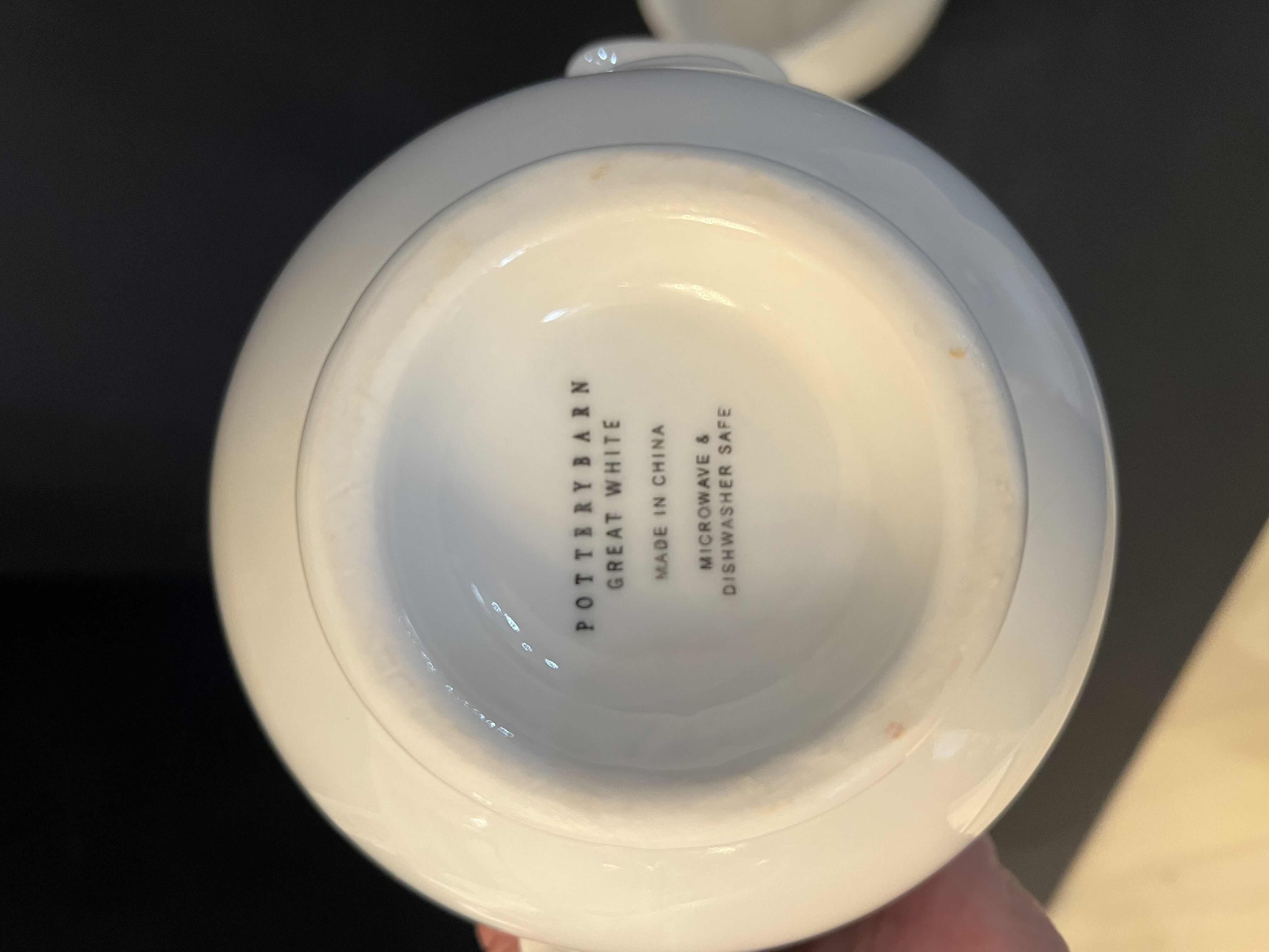 Photo 1 of POTTERY BARN SOUP BOWLS 4"D X 3"H. (PART OF SET OF 6 SOLD SEPARETELY)