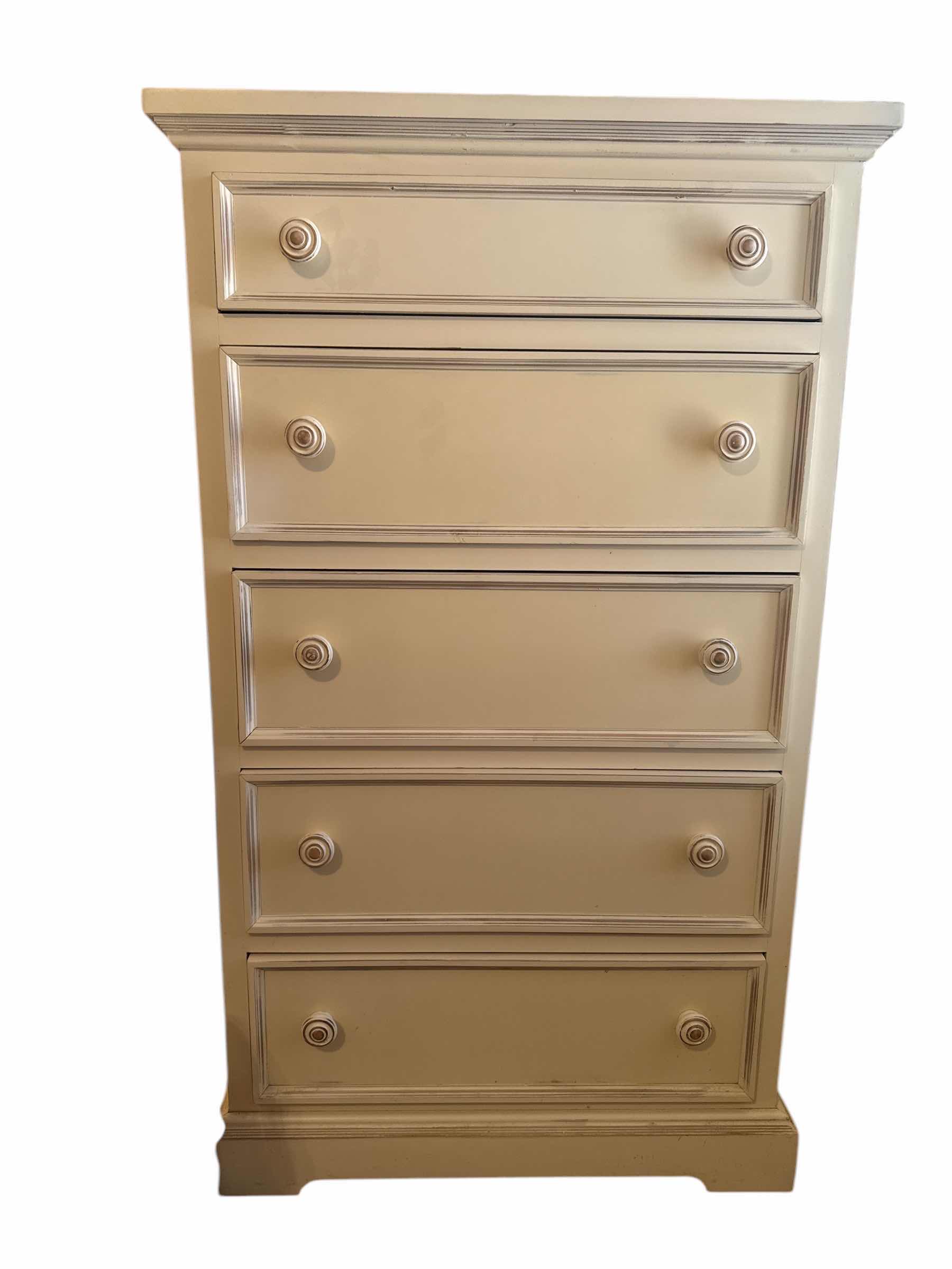 Photo 1 of OFF WHITE DRESSER 33“ x 18“ H 57”