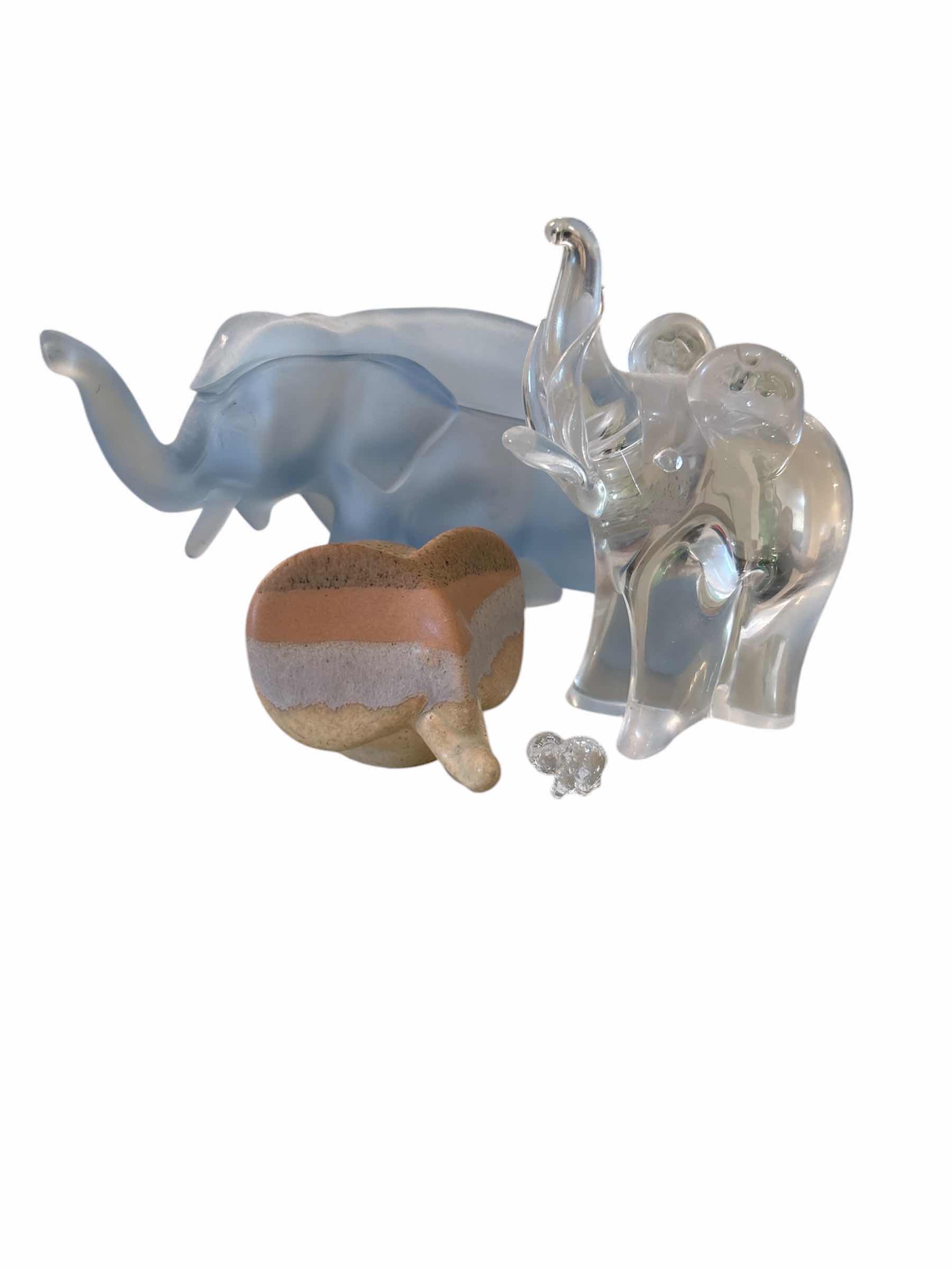 Photo 1 of ELEPHANT FIGURINES - 5.5” AND SHORTER