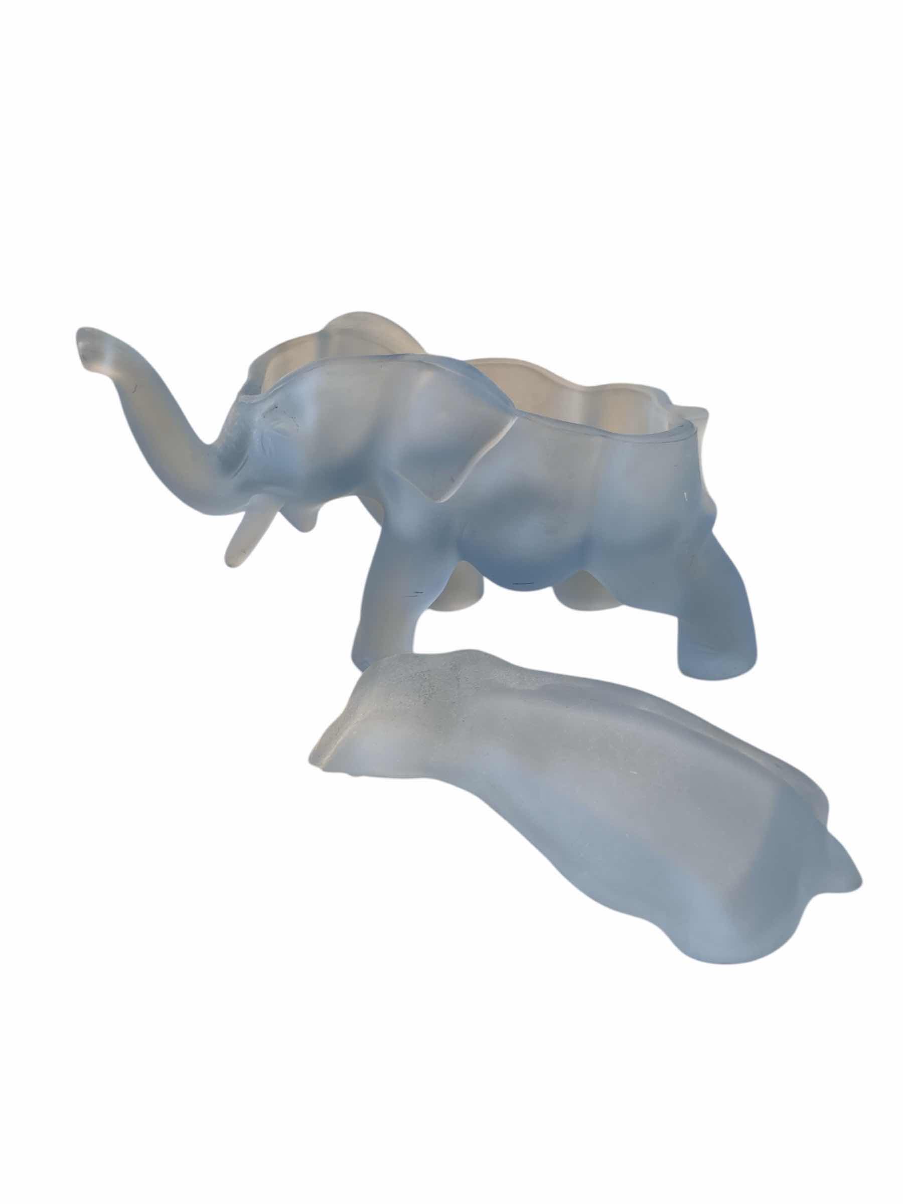 Photo 1 of ELEPHANT FIGURINES - 5.5” AND SHORTER
