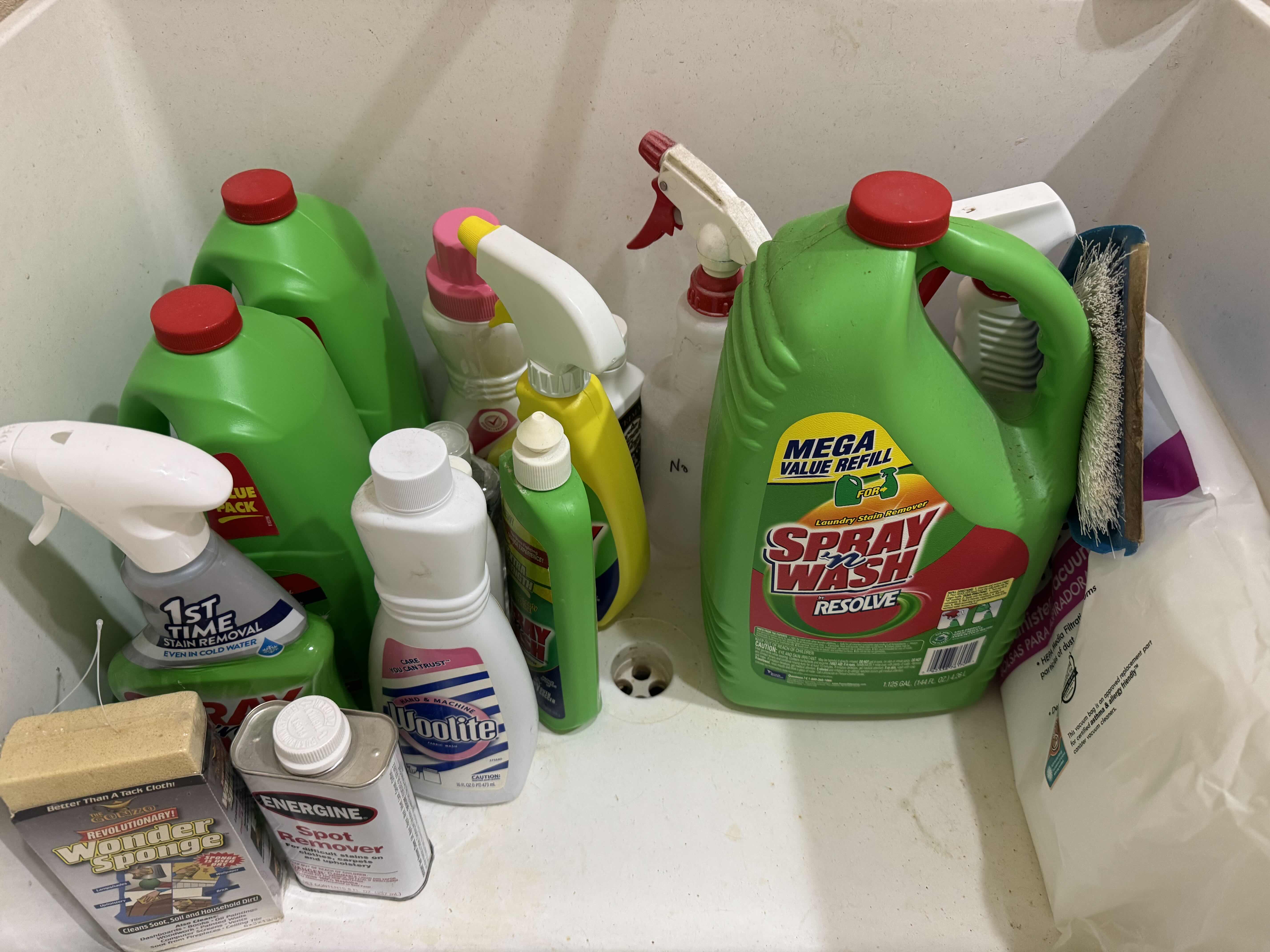 Photo 1 of CONTENTS OF SINK