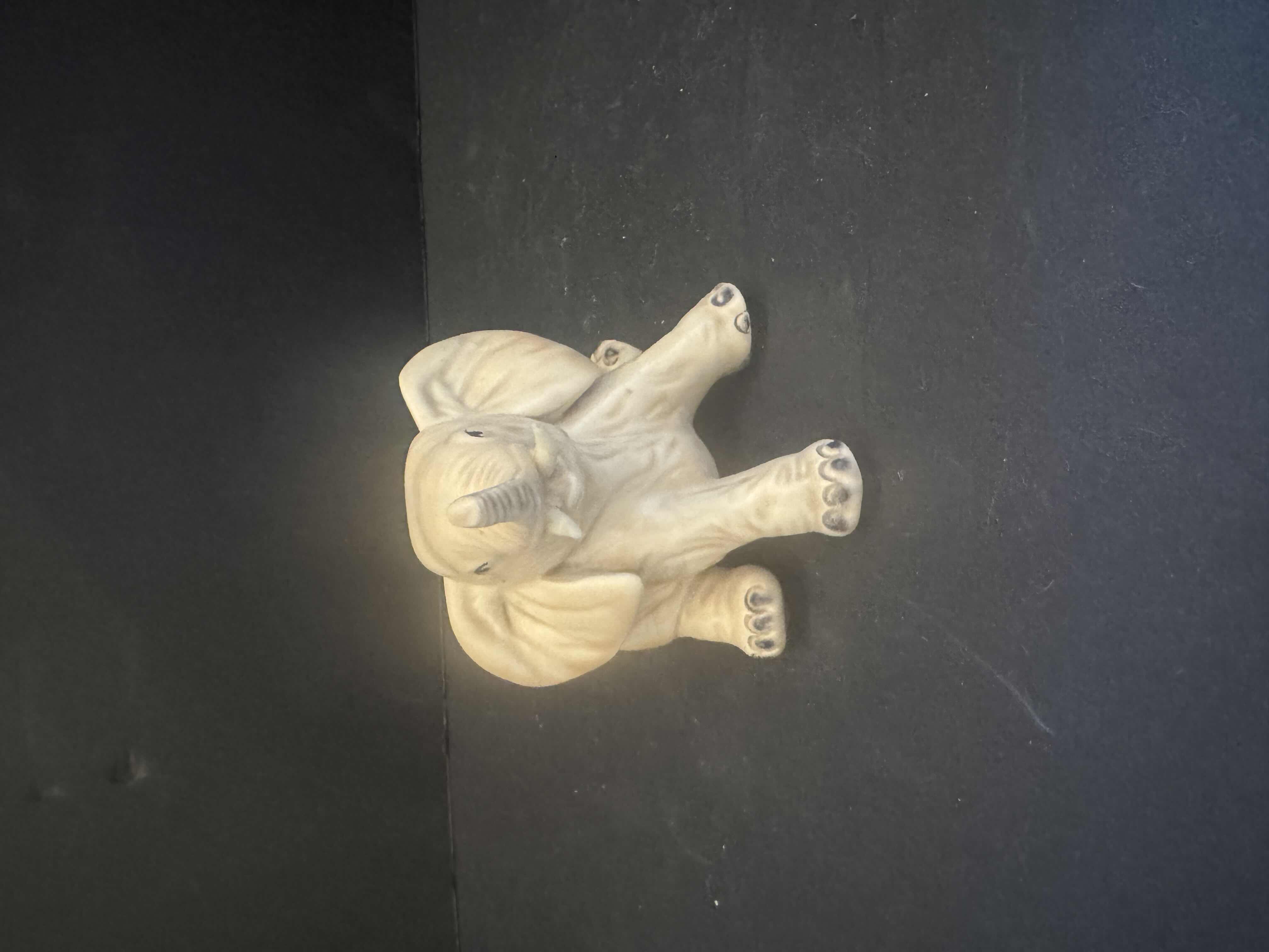 Photo 1 of COLLECTION OF ELEPHANTS WITH LUCKY STONE, RESIGN AND CERAMIC, 8 ITEMS

3.5” X H4”
4.5” X H4”
2.5” X H4.5”
3.5” X H3.5”
4.5” X H4”
3”  X H2.5”
3” X H2”

STONE
3” X H1.5”