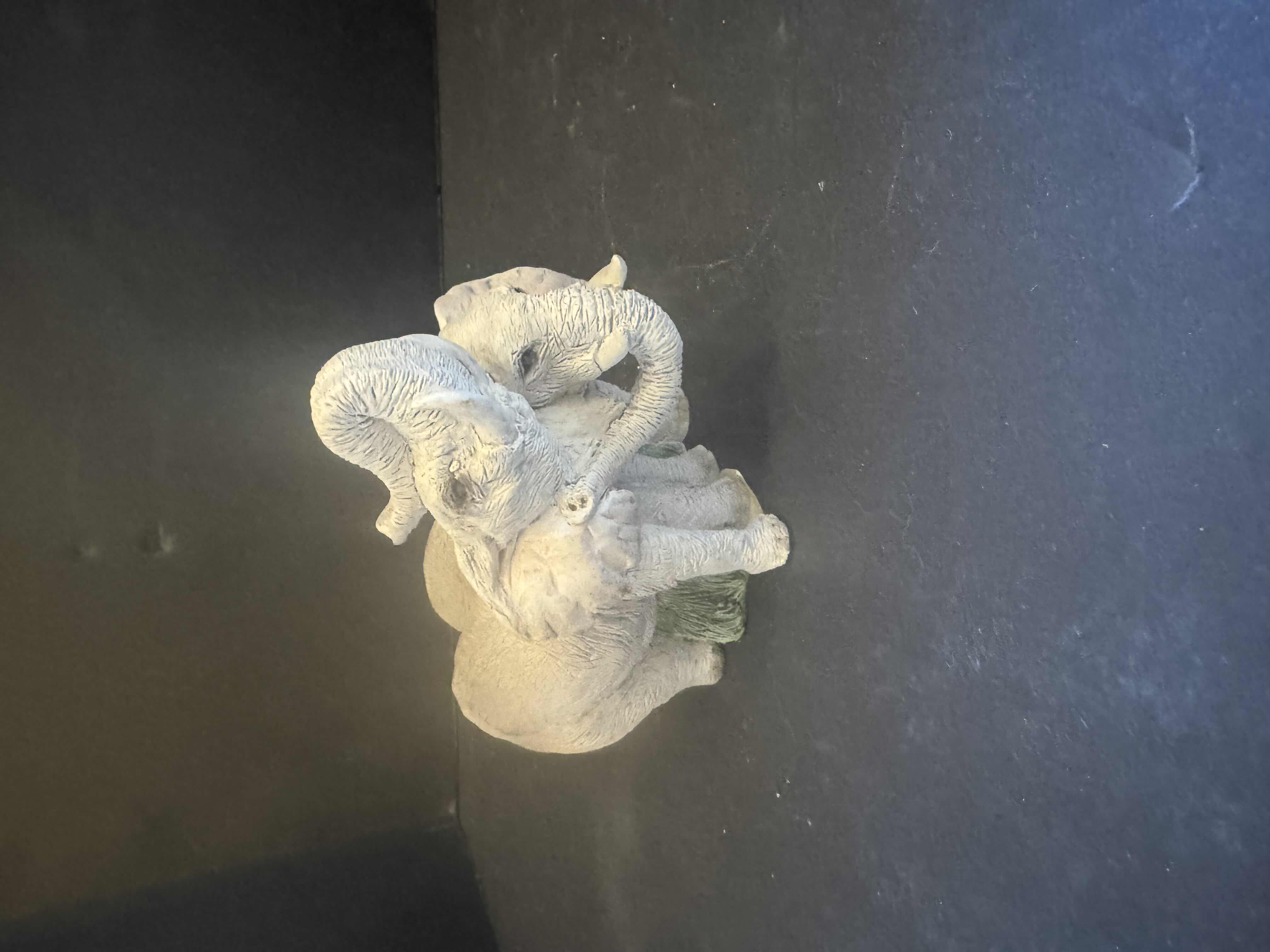 Photo 1 of COLLECTION OF ELEPHANTS WITH LUCKY STONE, RESIGN AND CERAMIC, 8 ITEMS

3.5” X H4”
4.5” X H4”
2.5” X H4.5”
3.5” X H3.5”
4.5” X H4”
3”  X H2.5”
3” X H2”

STONE
3” X H1.5”