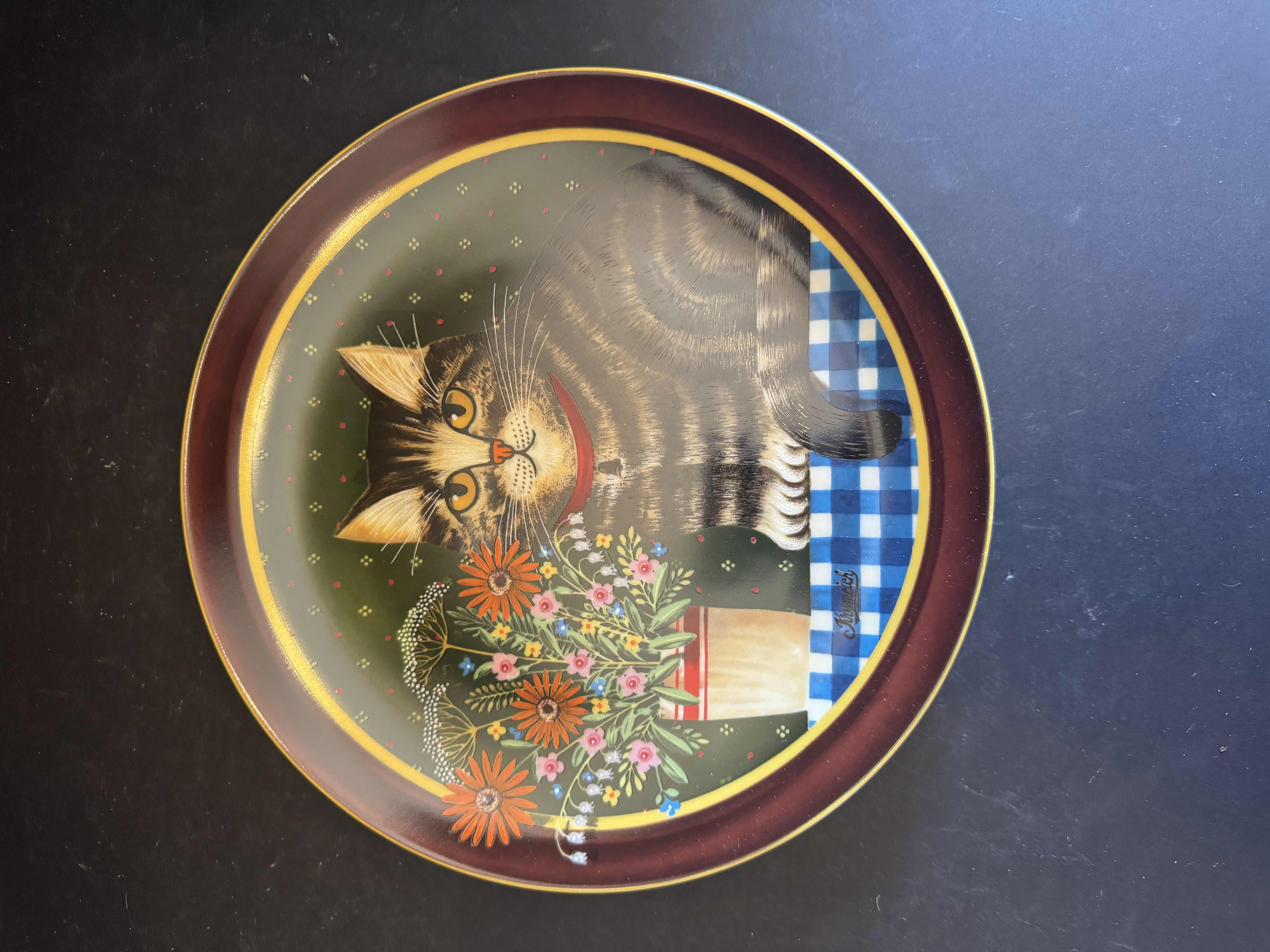 Photo 1 of VINTAGE ANNA PERENNA OLIVER’S BIRTHDAY UNCLE TAD’S ANNIVERSARY PLATE

D10”