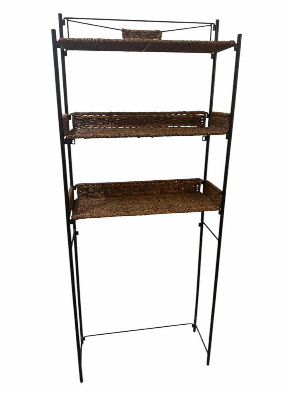 Photo 1 of METAL WICKER OVER THE TOILET STORAGE
26” X 10” X H63”