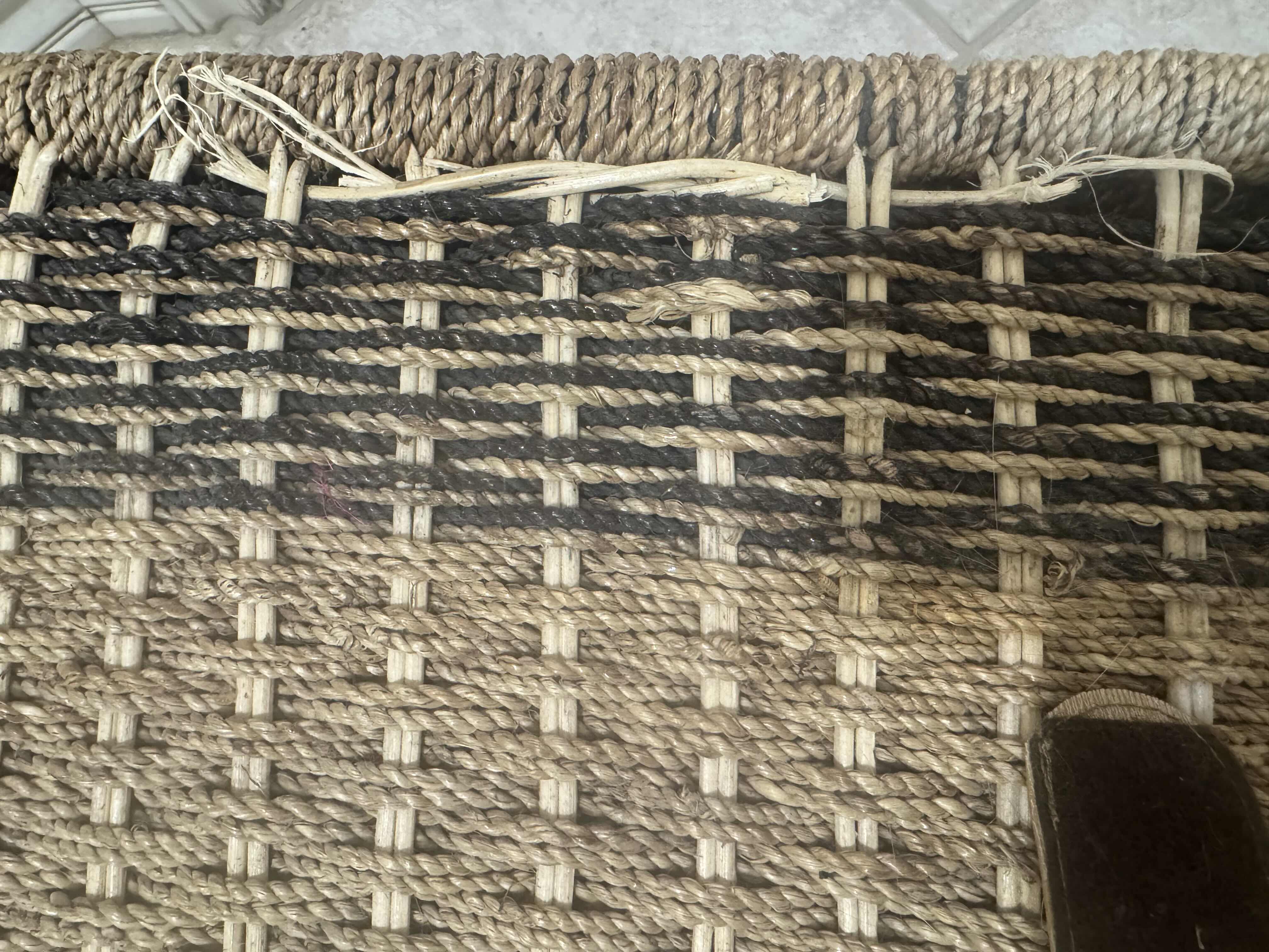 Photo 1 of VINTAGE FRENCH WICKER STORAGE HAMPER BASKETS
24” X 15” X H16.5”
20” X 12” X H12.5”