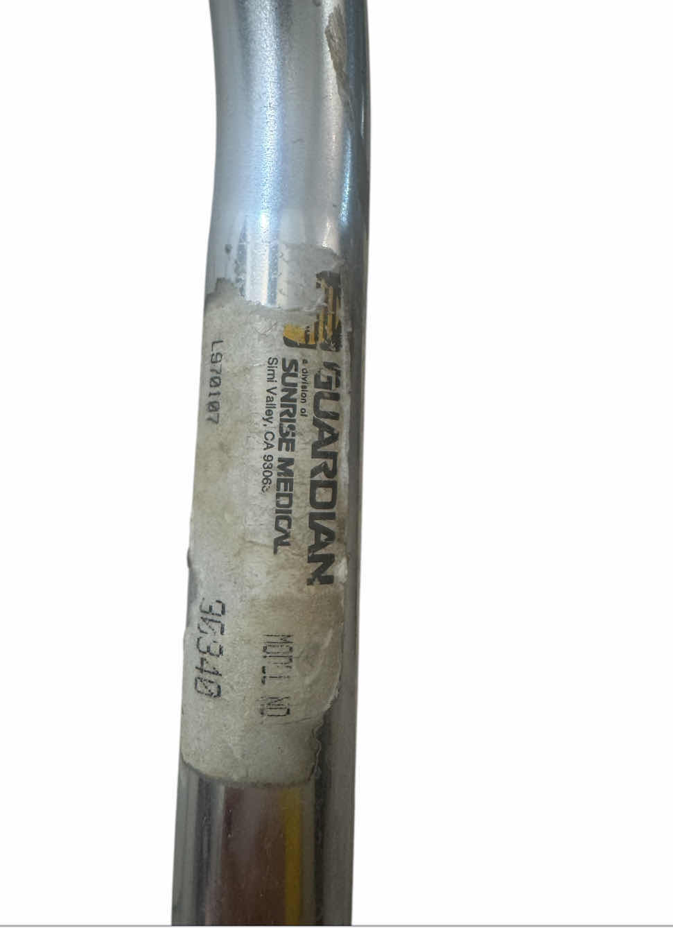 Photo 1 of GUARDIAN ADJUSTABLE METAL QUAD CANE AND SOLE AND ARCH SUPPORT ORTHOTICS SUPPLIES

CANE
12” X 8” X H34”
