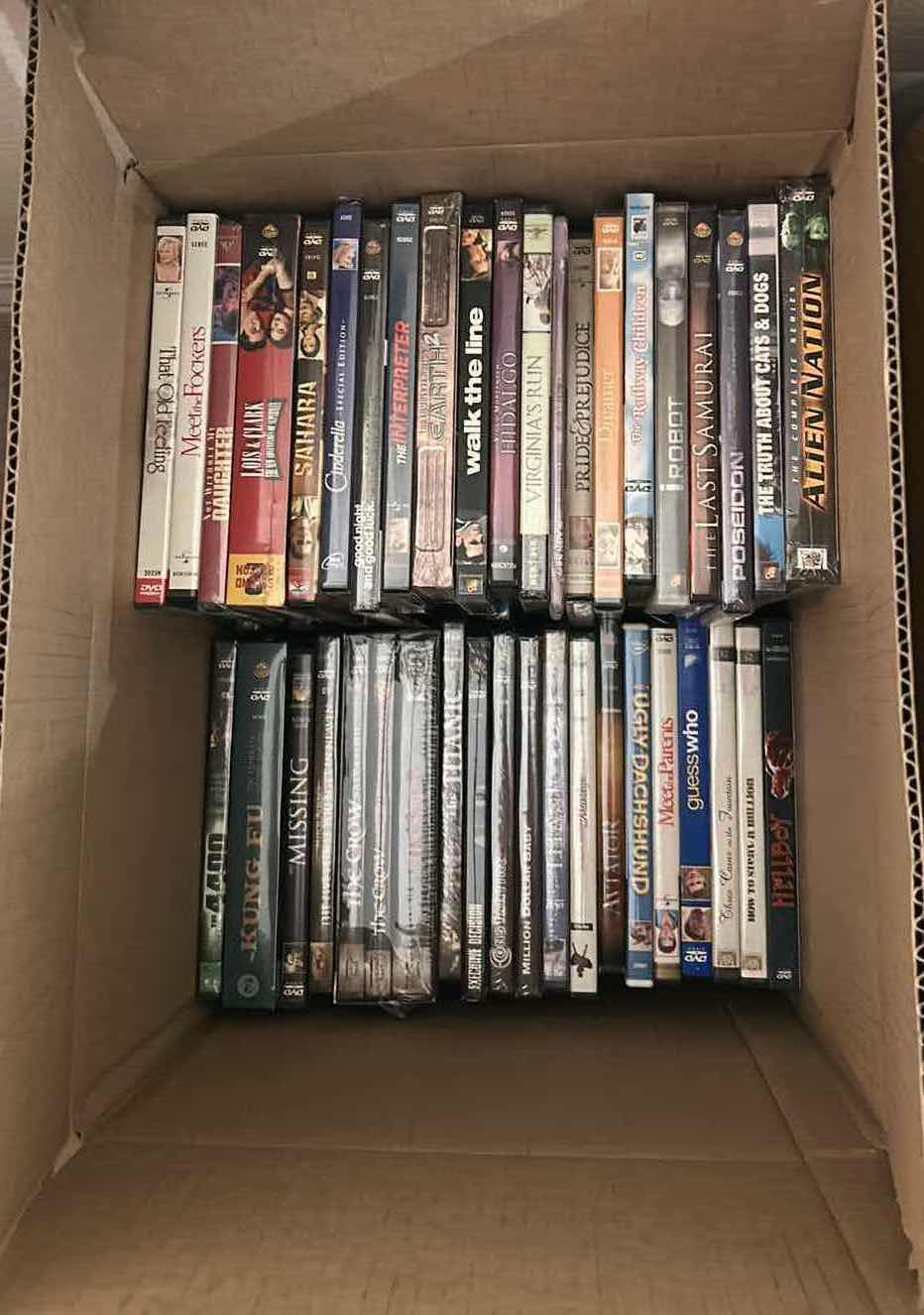 Photo 1 of CONTENTS OF BOX ASSORTED DVD’S