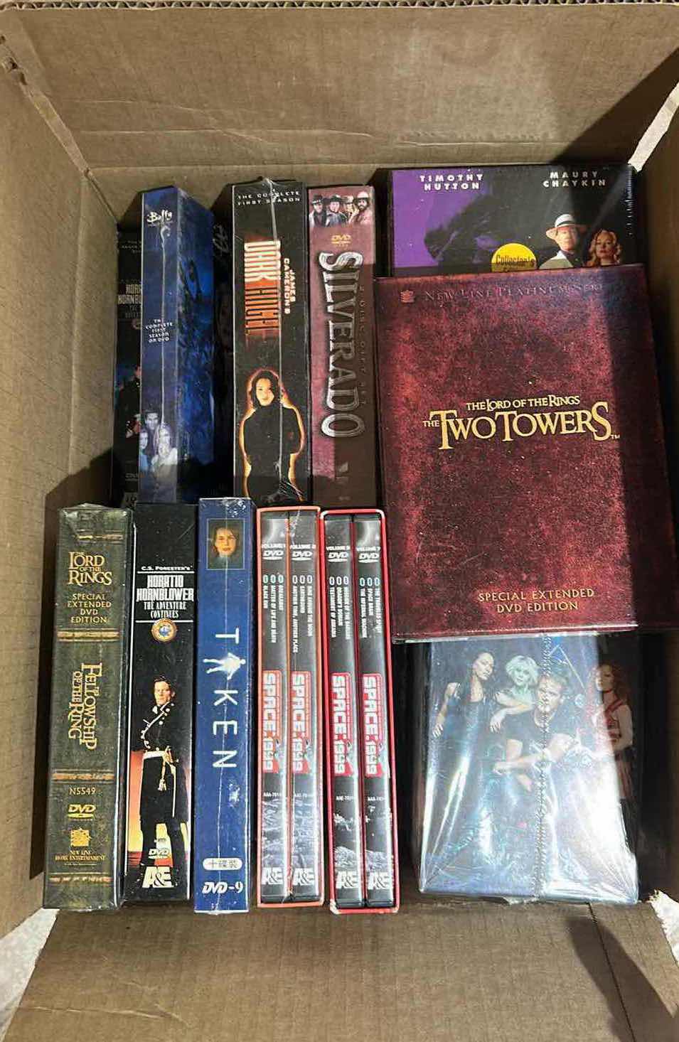 Photo 1 of CONTENTS OF BOX ASSORTED COMPLETE DVD’S SETS