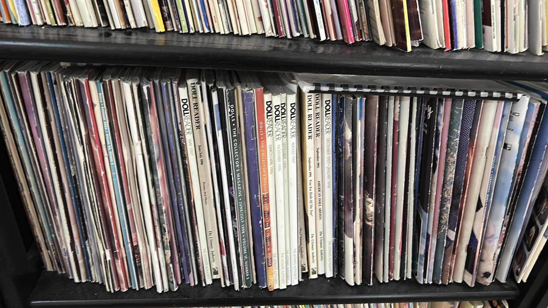 Photo 1 of CONTENTS OF SHELVES CRAFTING BOOKS , SHELF INCLUDED