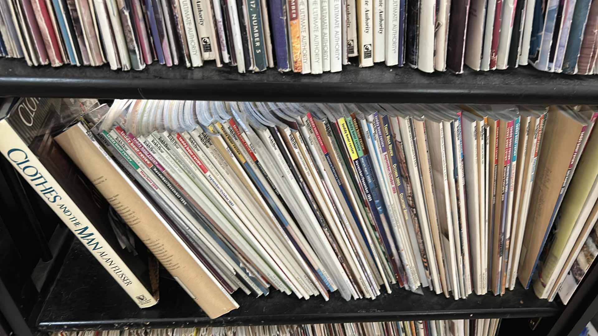 Photo 1 of CONTENTS OF SHELVES CRAFTING BOOKS , SHELF INCLUDED