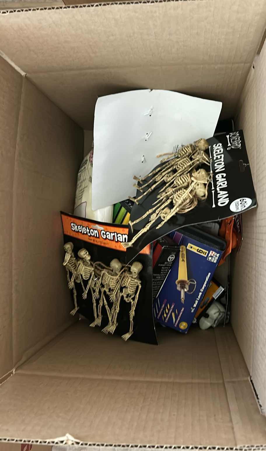 Photo 1 of CONTENTS OF BOX CRAFTING SUPPLIES
