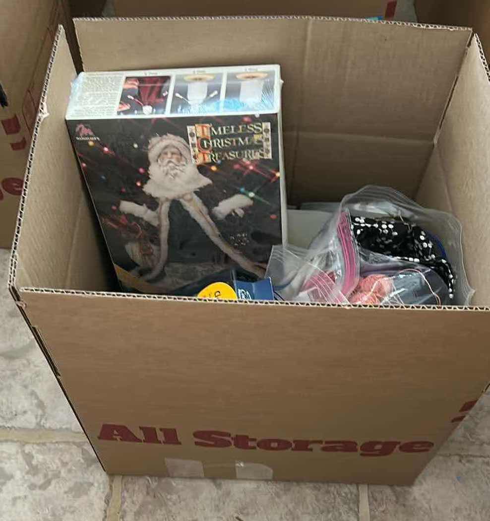Photo 1 of CONTENTS OF BOX CRAFTING SUPPLIES