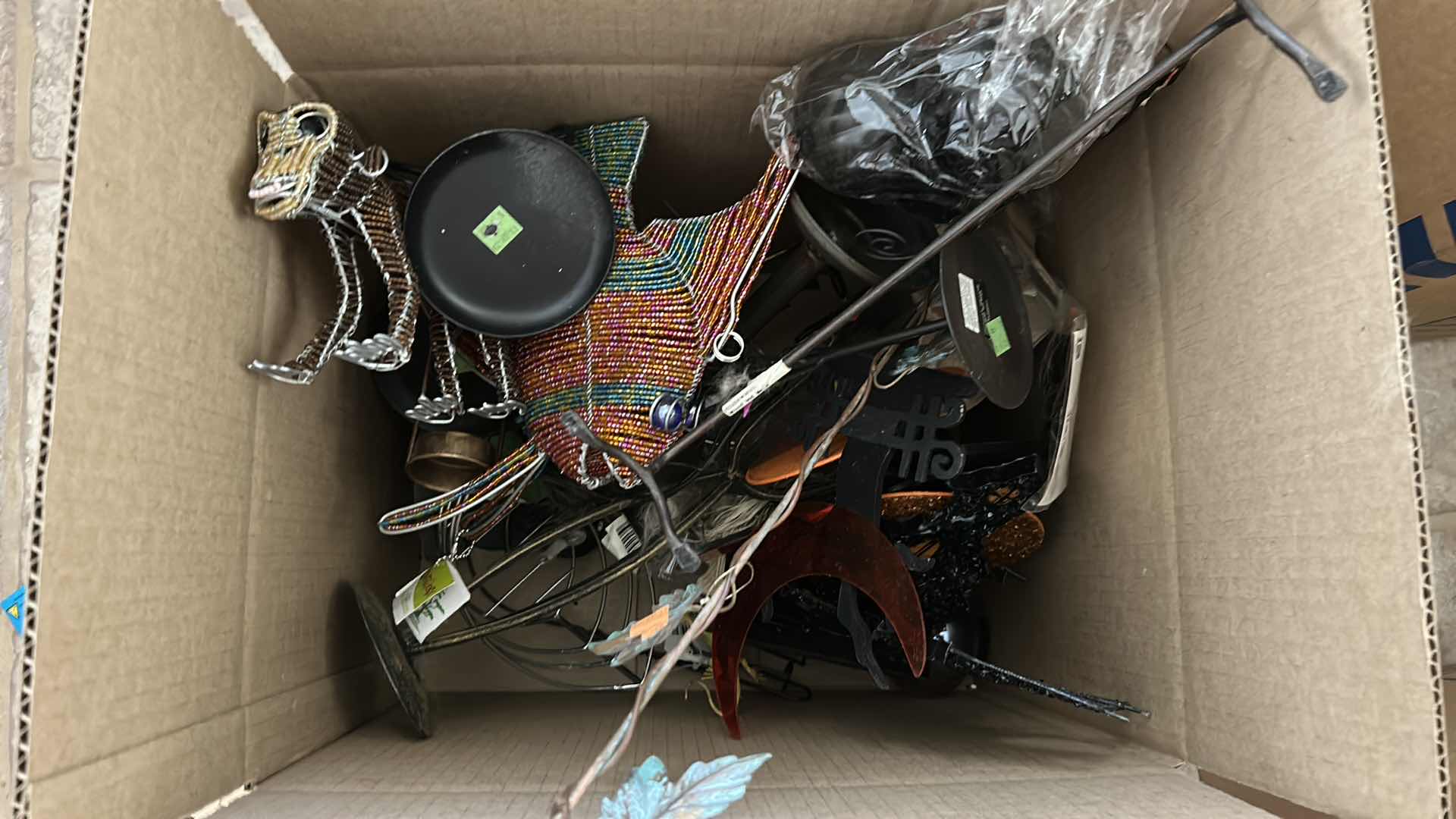 Photo 1 of CONTENTS OF BOX CRAFTING SUPPLIES