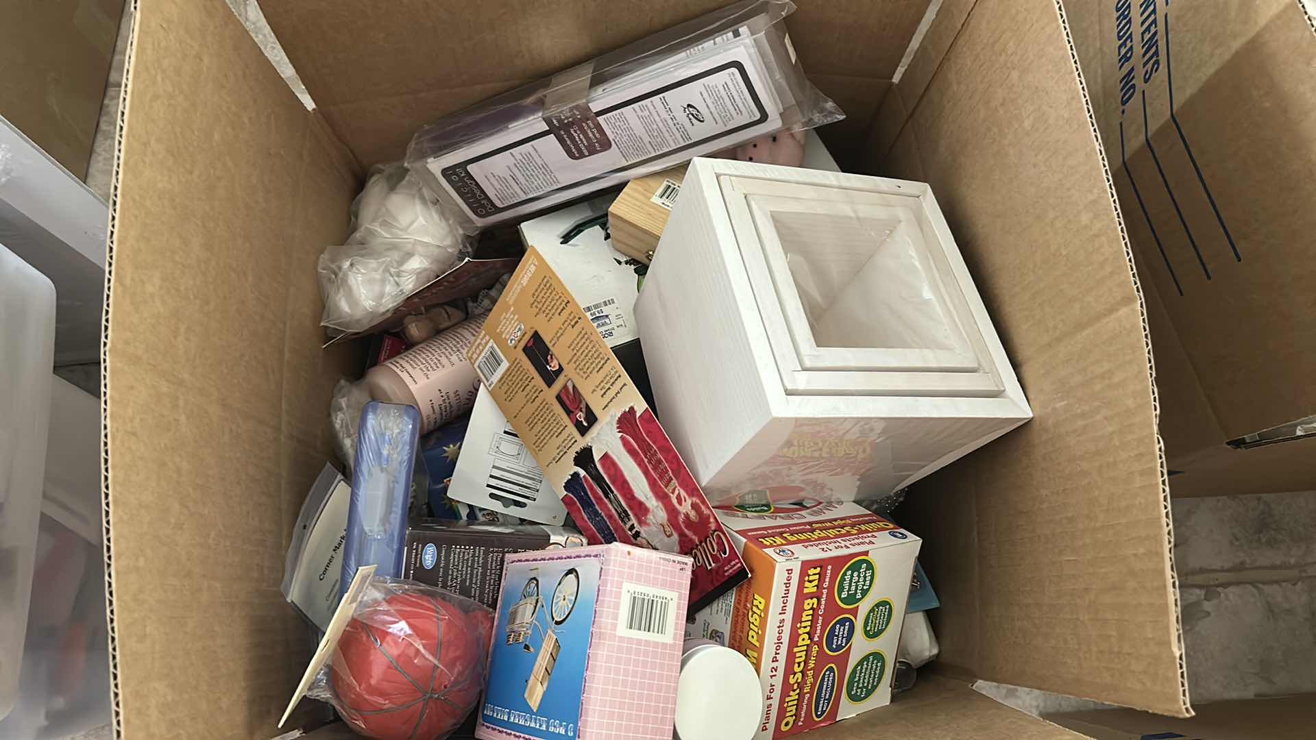 Photo 1 of CONTENTS OF BOX CRAFTS