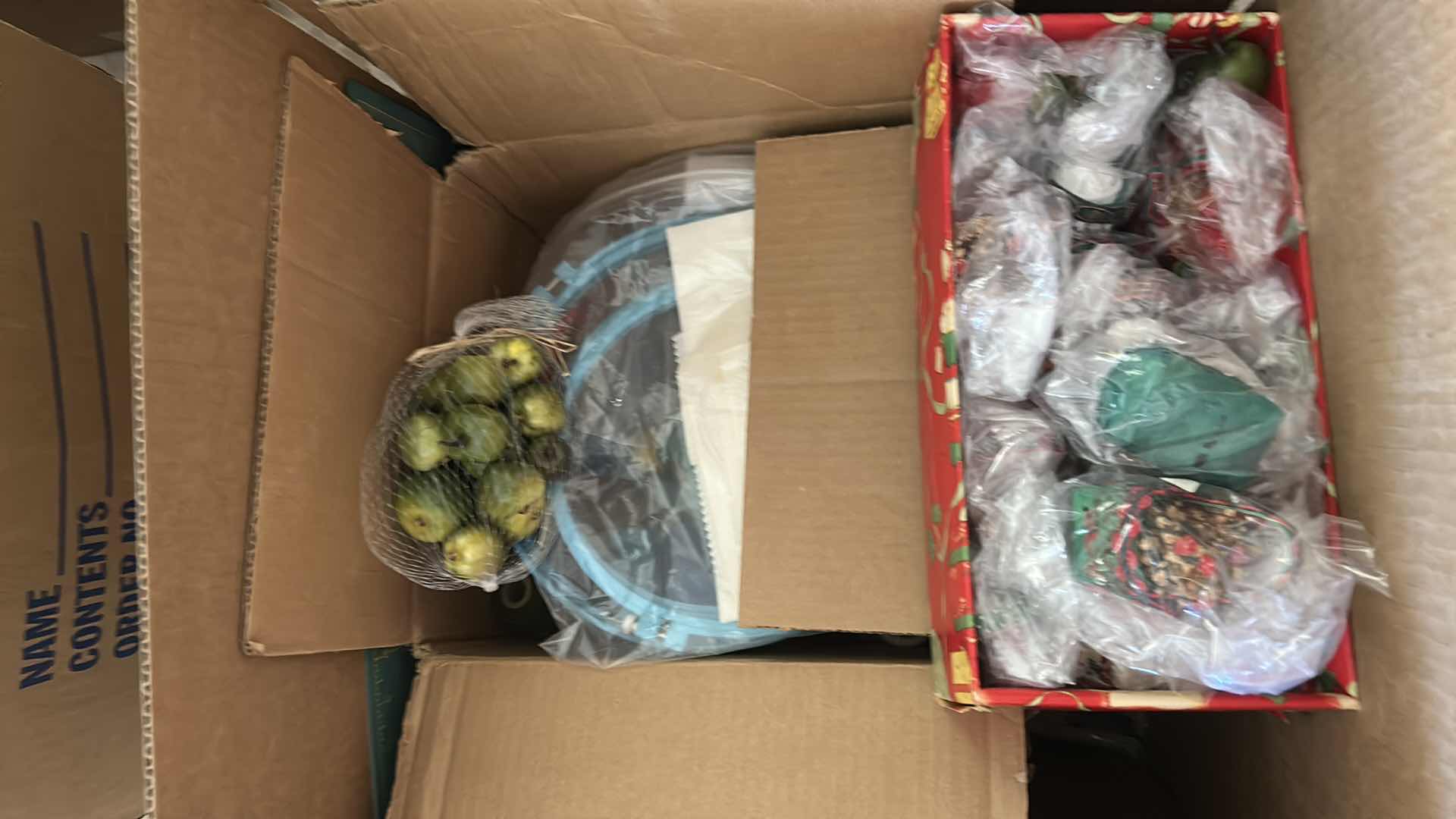 Photo 1 of CONTENTS OF BOX CRAFTING SUPPLIES