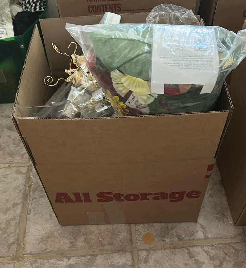 Photo 1 of CONTENTS OF BOX CRAFTING SUPPLIES