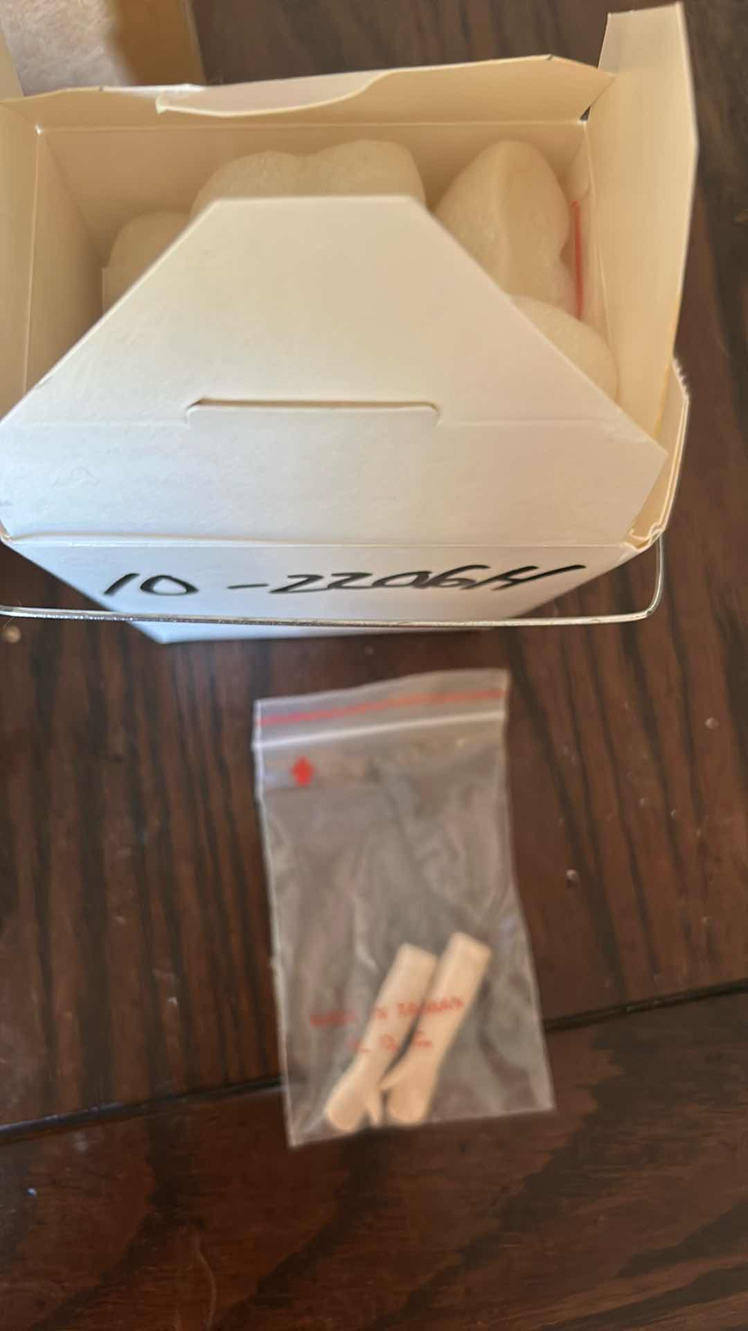 Photo 1 of CONTENTS OF 2 BOXES CERAMIC DOLL PARTS