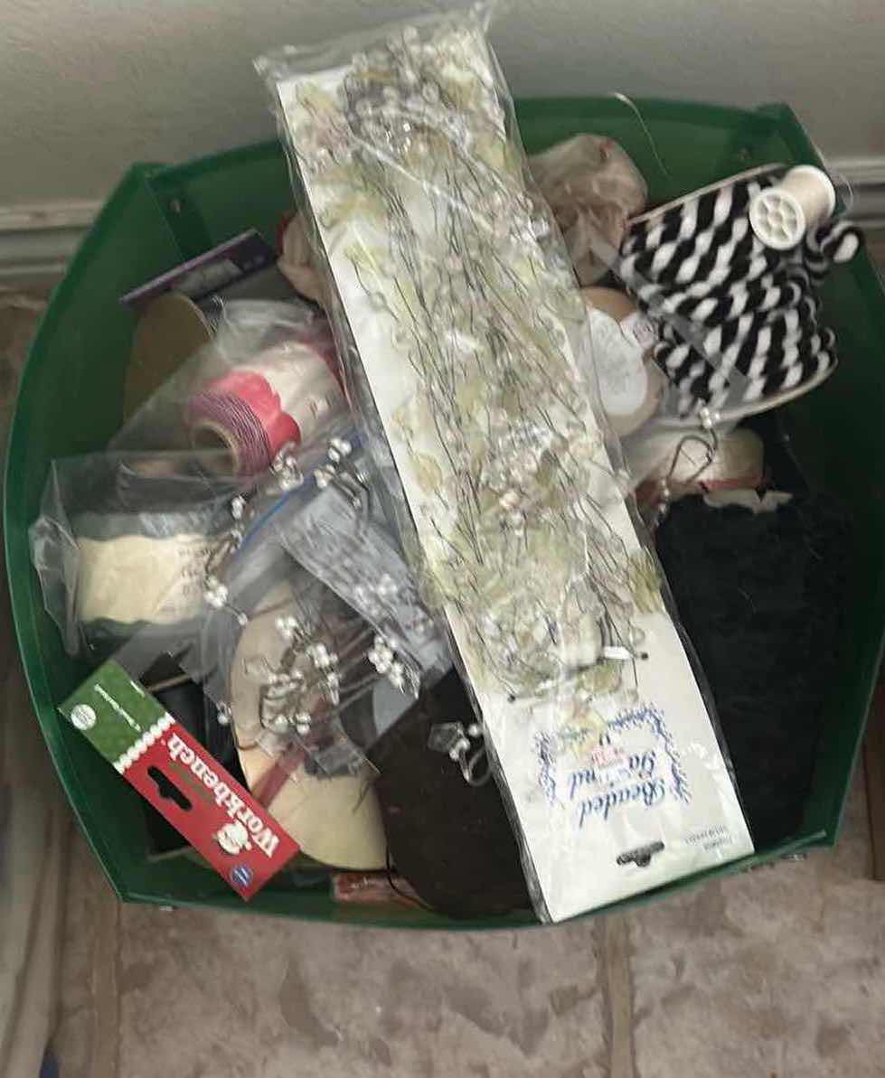 Photo 1 of CONTENTS OF BOX CRAFTING SUPPLIES