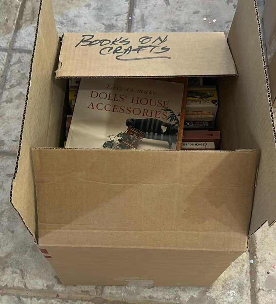 Photo 1 of CONTENTS OF BOX CRAFT BOOKS