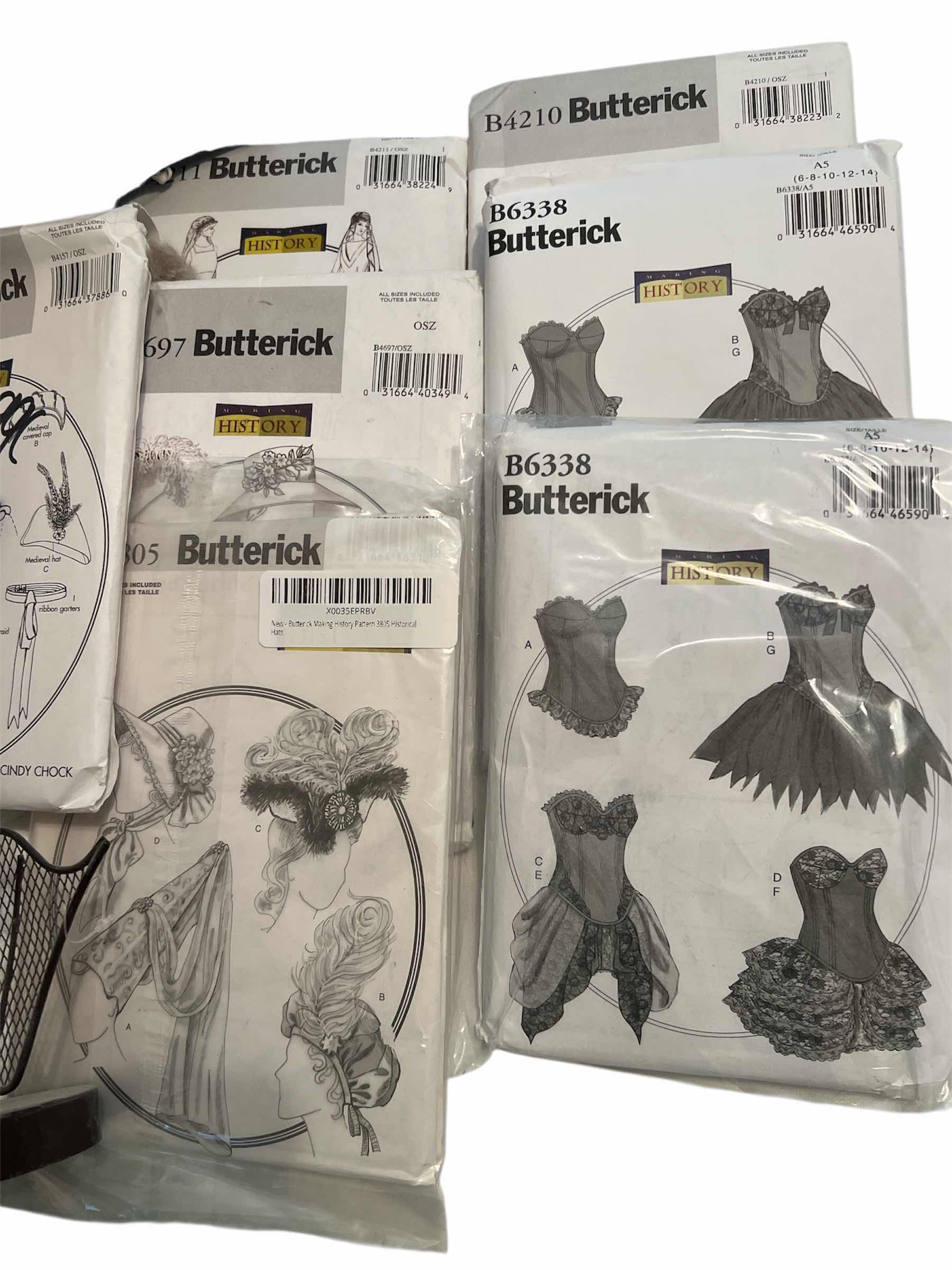 Photo 1 of BUTTERICK PATTERNS AND JEWELRY DISPLAY AND MORE