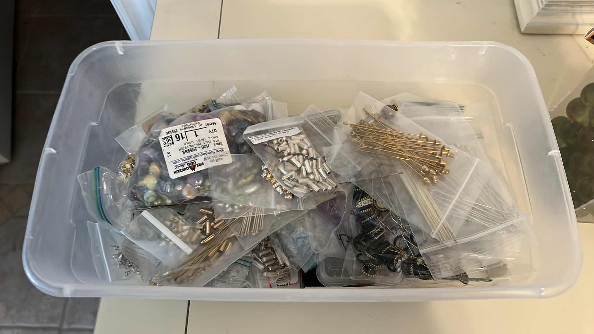 Photo 1 of GOLD AND SILVER TONE JEWELRY FINDINGS AND MORE