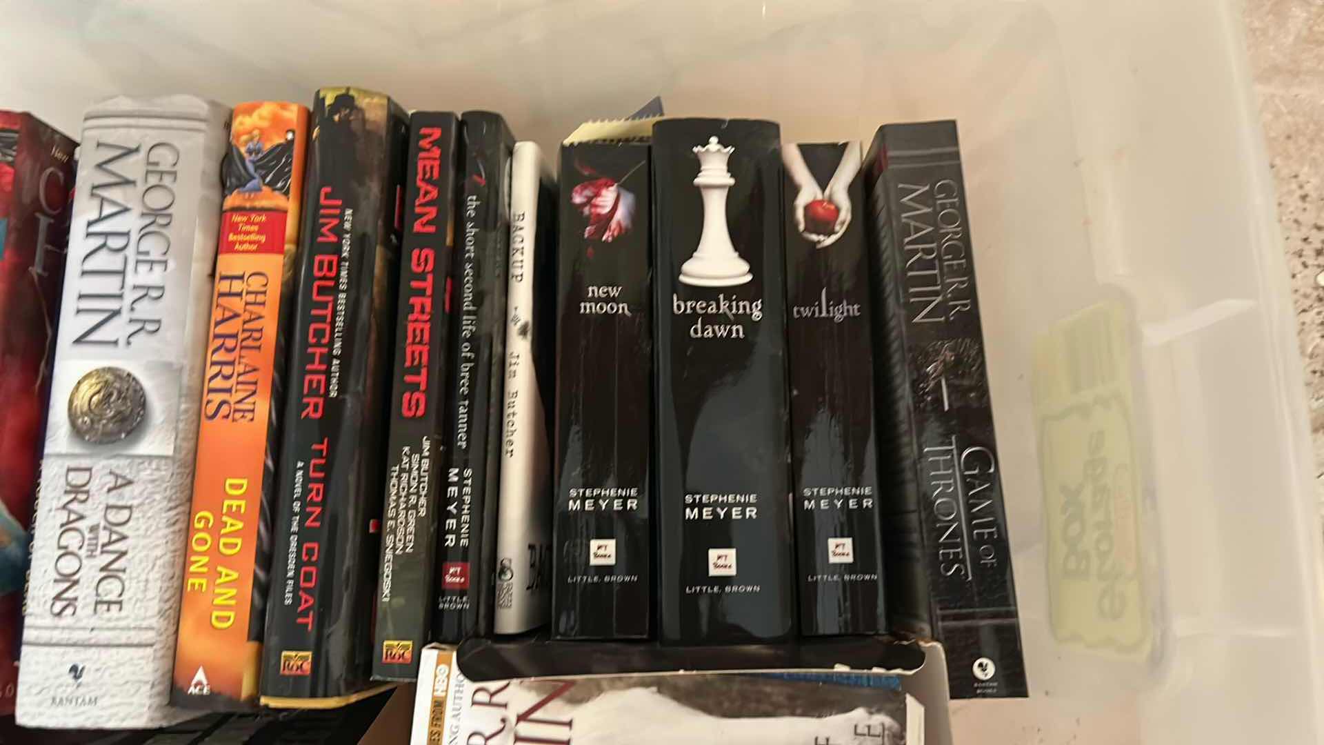 Photo 1 of CONTENTS OF CONTAINER ASSORTED BOOKS