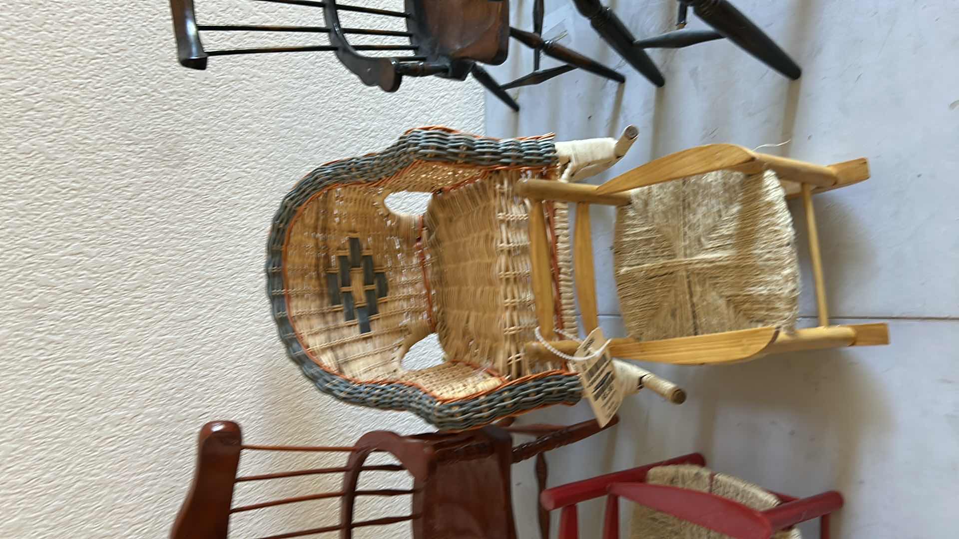 Photo 1 of 6-ASSORTMENT OF DOLL CHAIRS