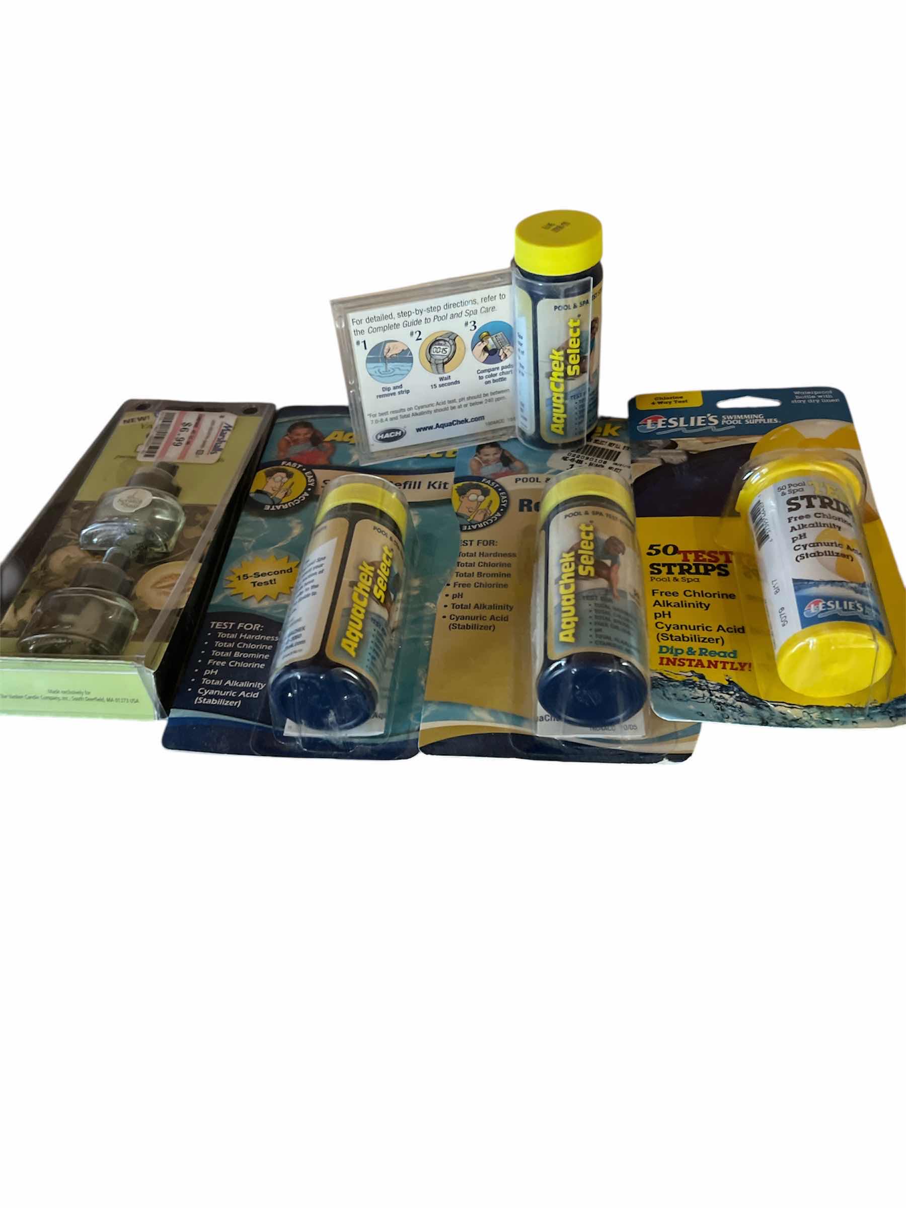 Photo 1 of SWIMMING POOL WATER CHEMICAL TESTING STRPS AND MORE