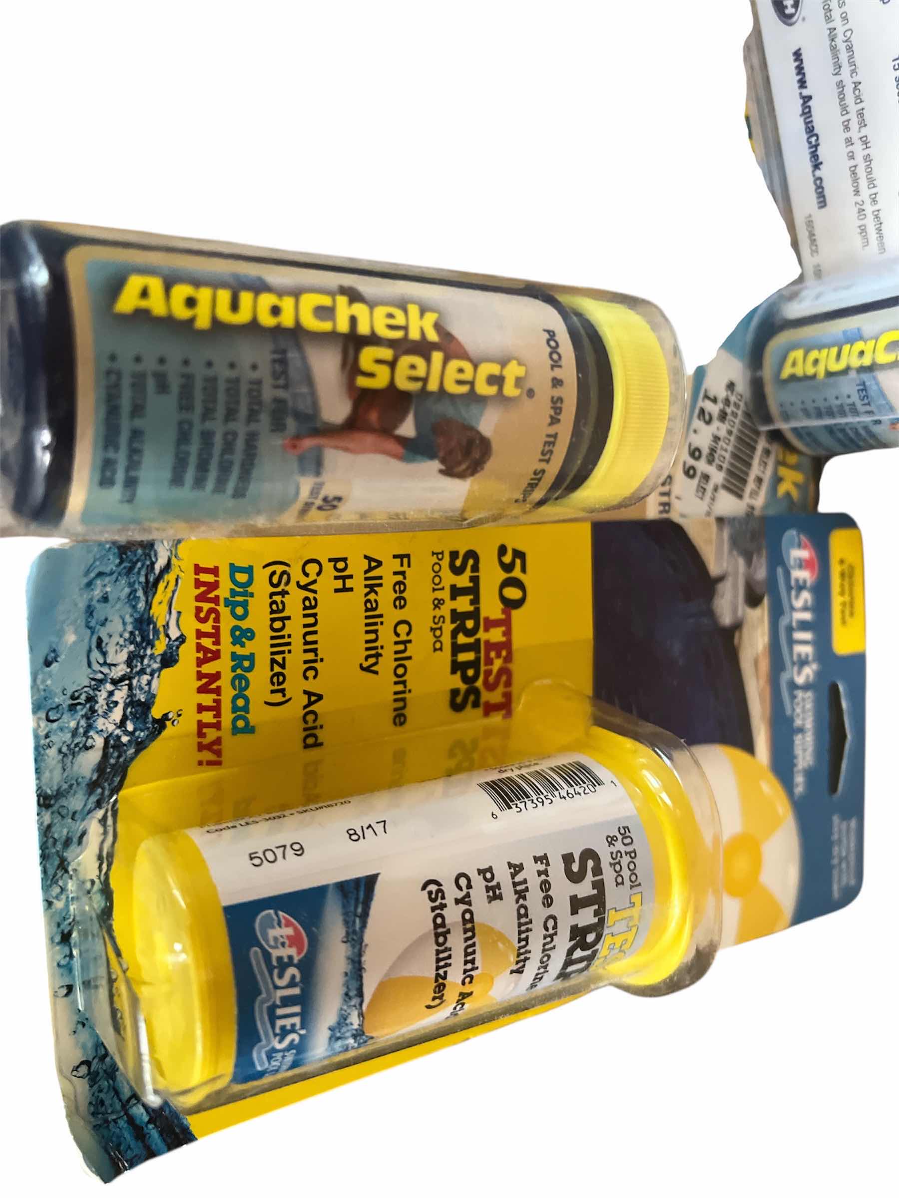 Photo 1 of SWIMMING POOL WATER CHEMICAL TESTING STRPS AND MORE