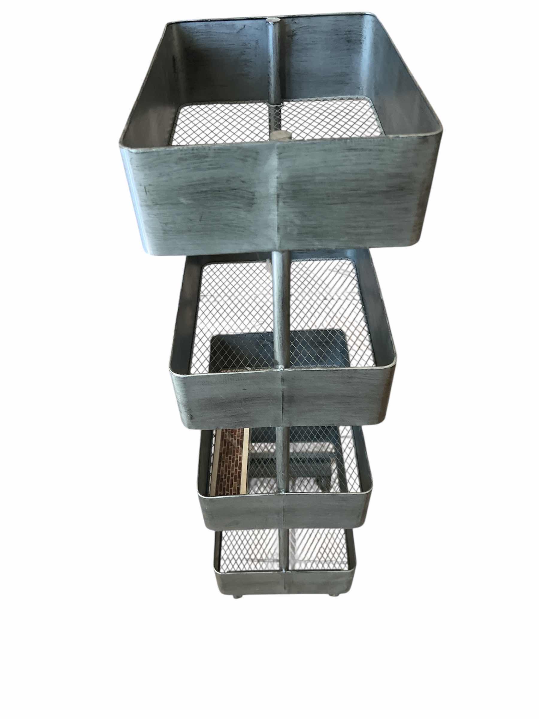 Photo 1 of 4 LEVEL METAL ROLLING CART