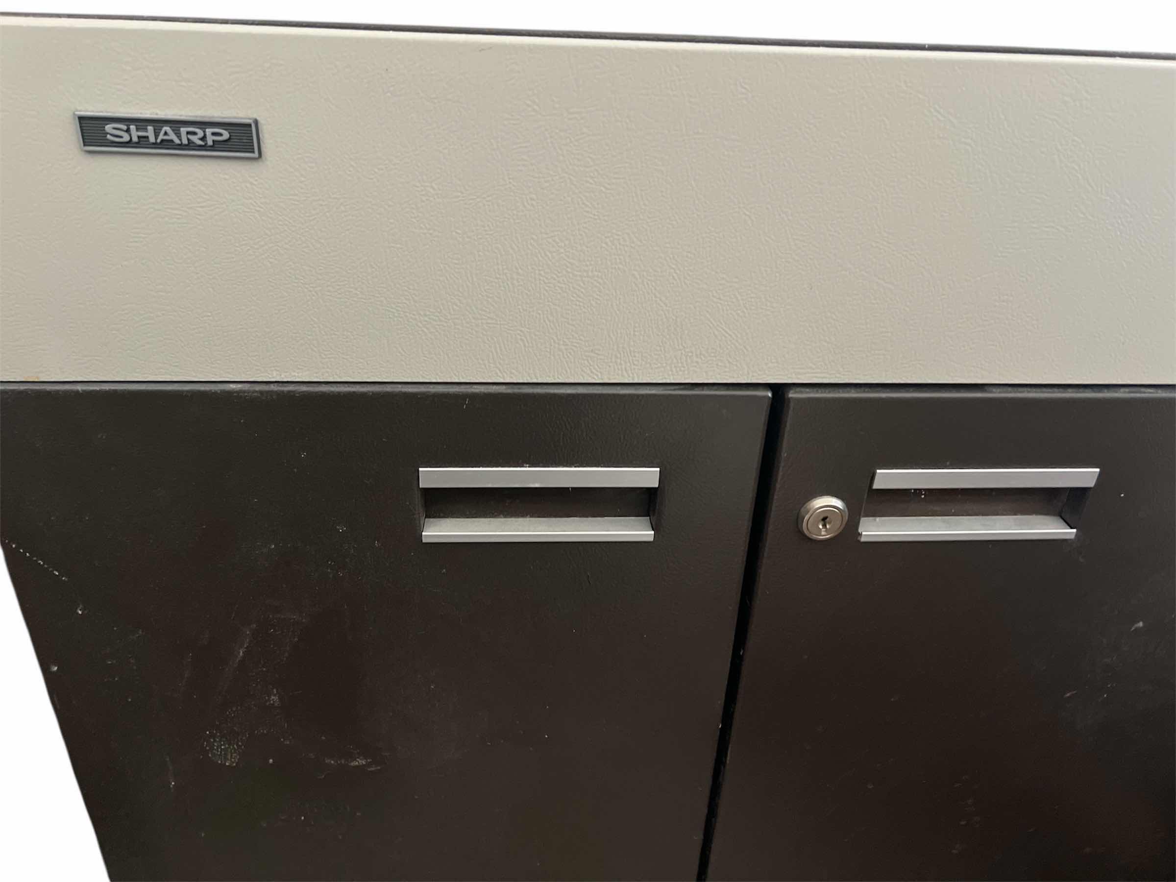 Photo 1 of SHARP 2 - DOOR SUPPLY CABINET - WHEELED AND CONTENTS