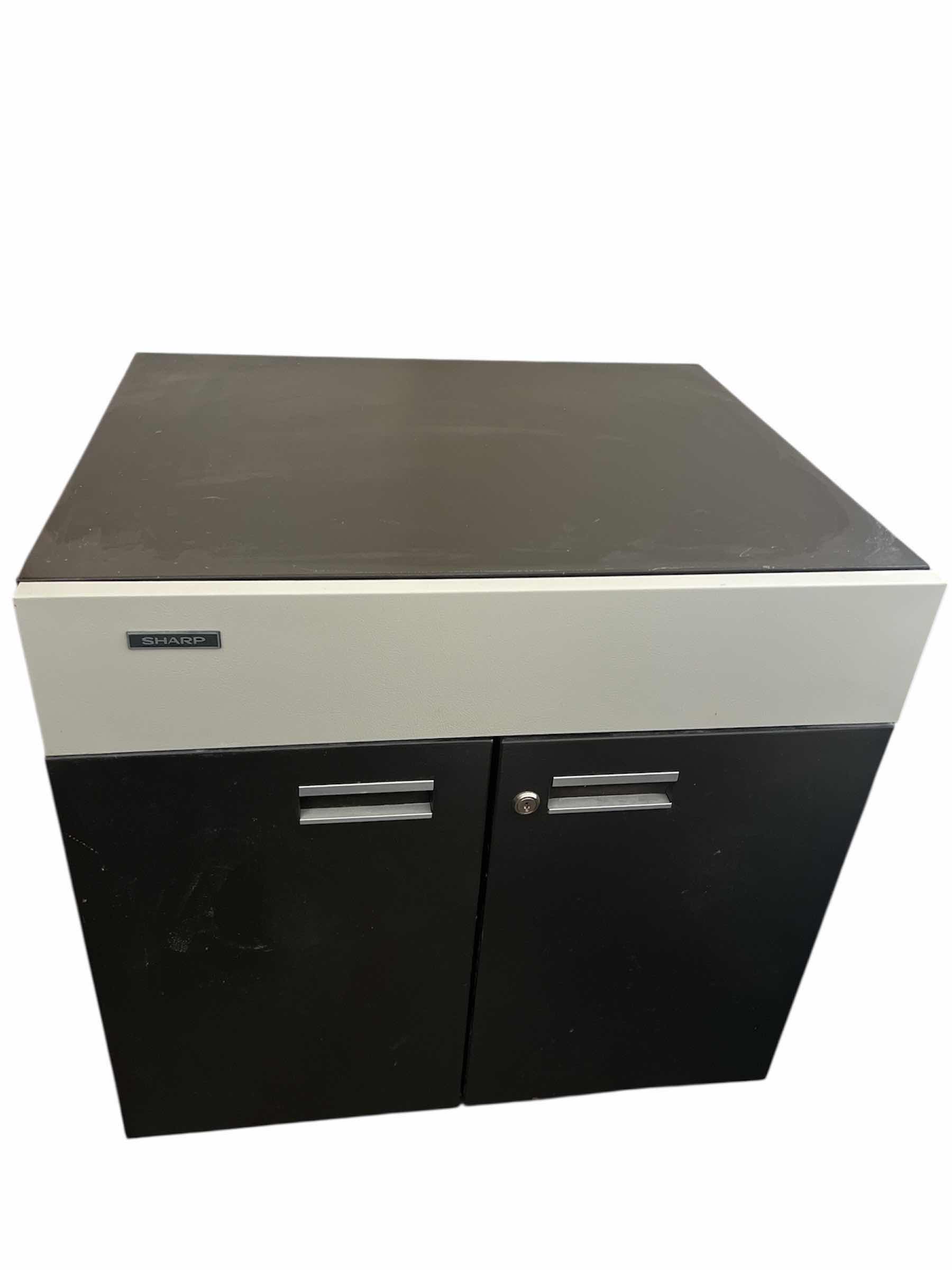 Photo 1 of SHARP 2 - DOOR SUPPLY CABINET - WHEELED AND CONTENTS