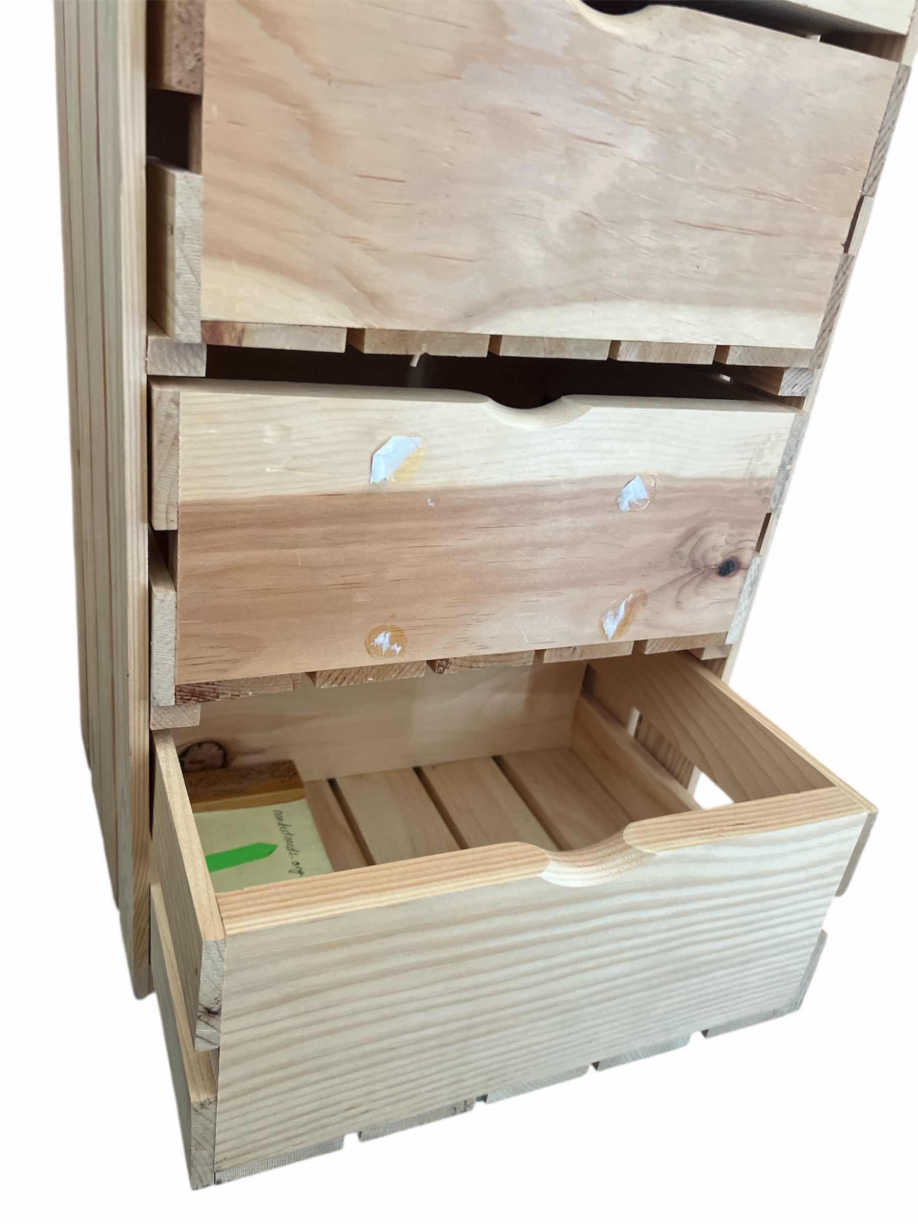 Photo 1 of 3 DRAWER WOODEN CRAFT BOX