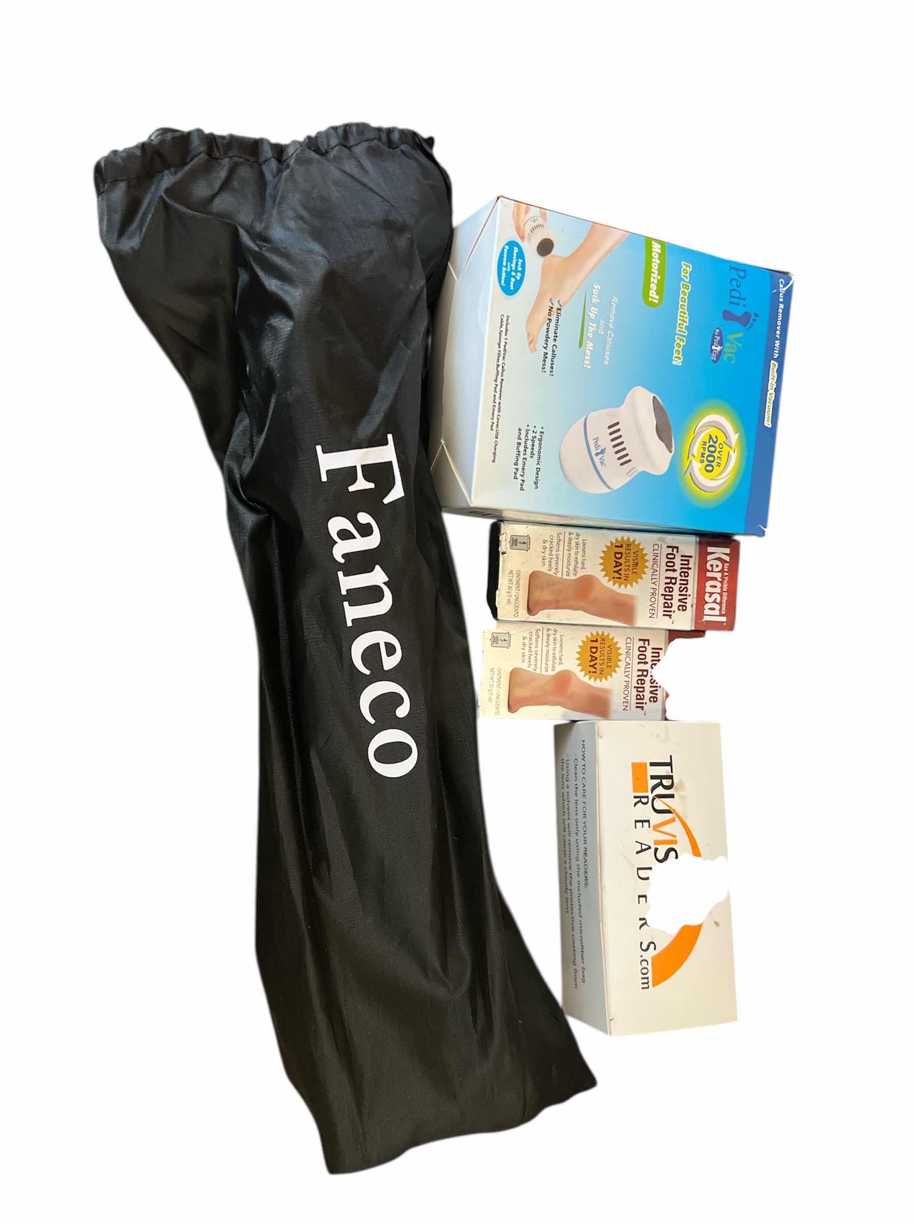 Photo 1 of FOOT CARE, READERS AND FOLDABLE CANE