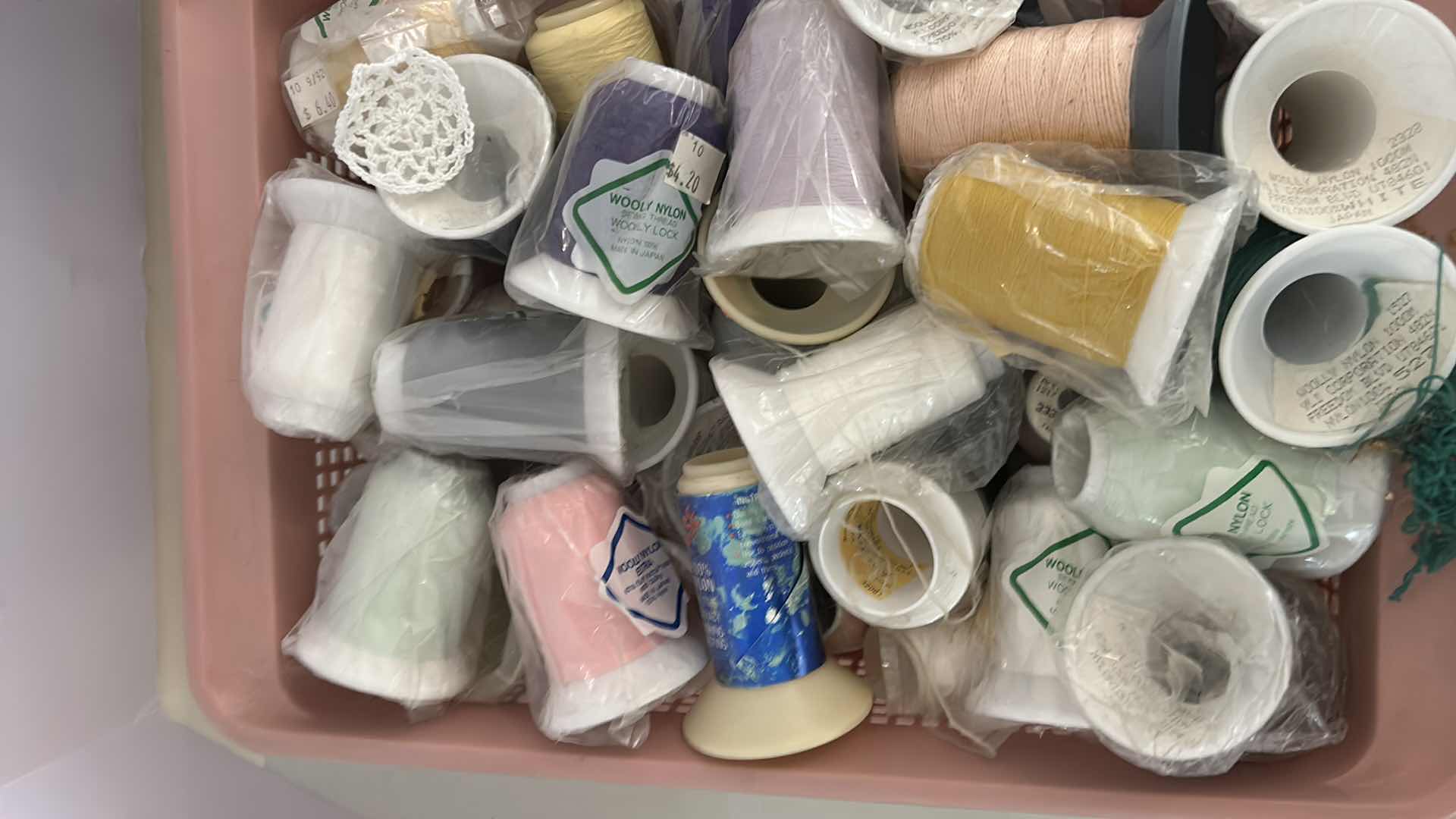 Photo 1 of 2- CONTAINERS SERGER THREAD