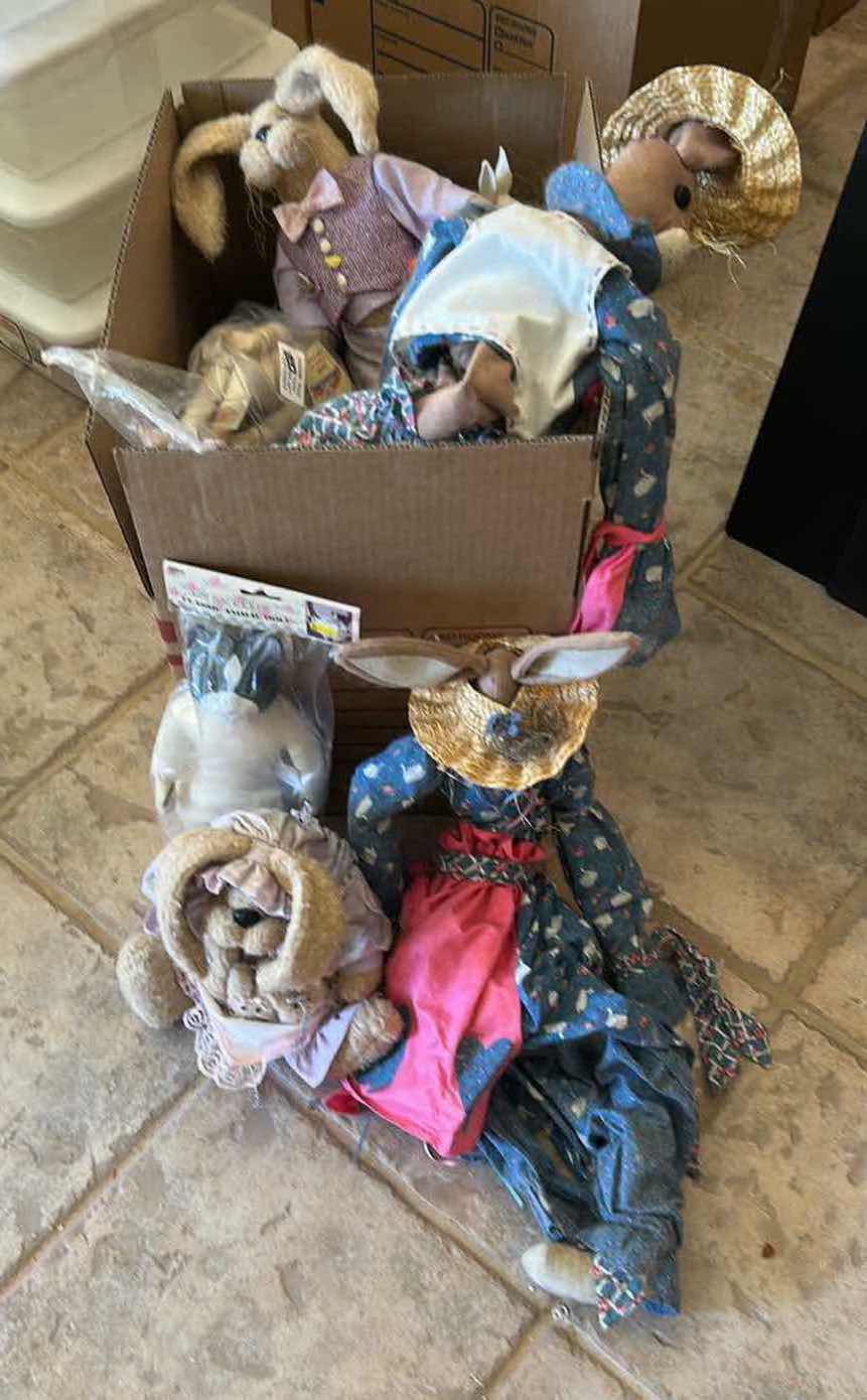 Photo 1 of CONTENTS OF BOX ASSORTED BUNNIES