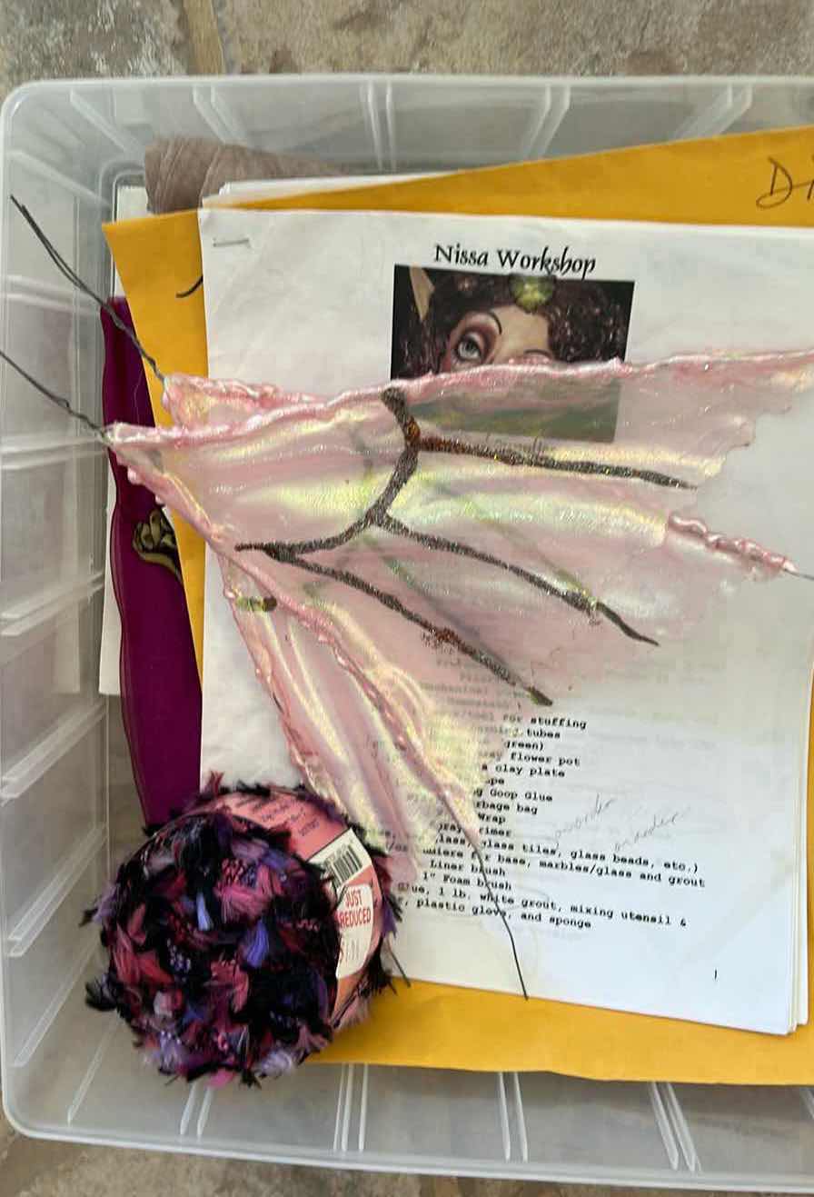 Photo 1 of 2- CONTENT OF CONTAINERS CRAFT SUPPLIES